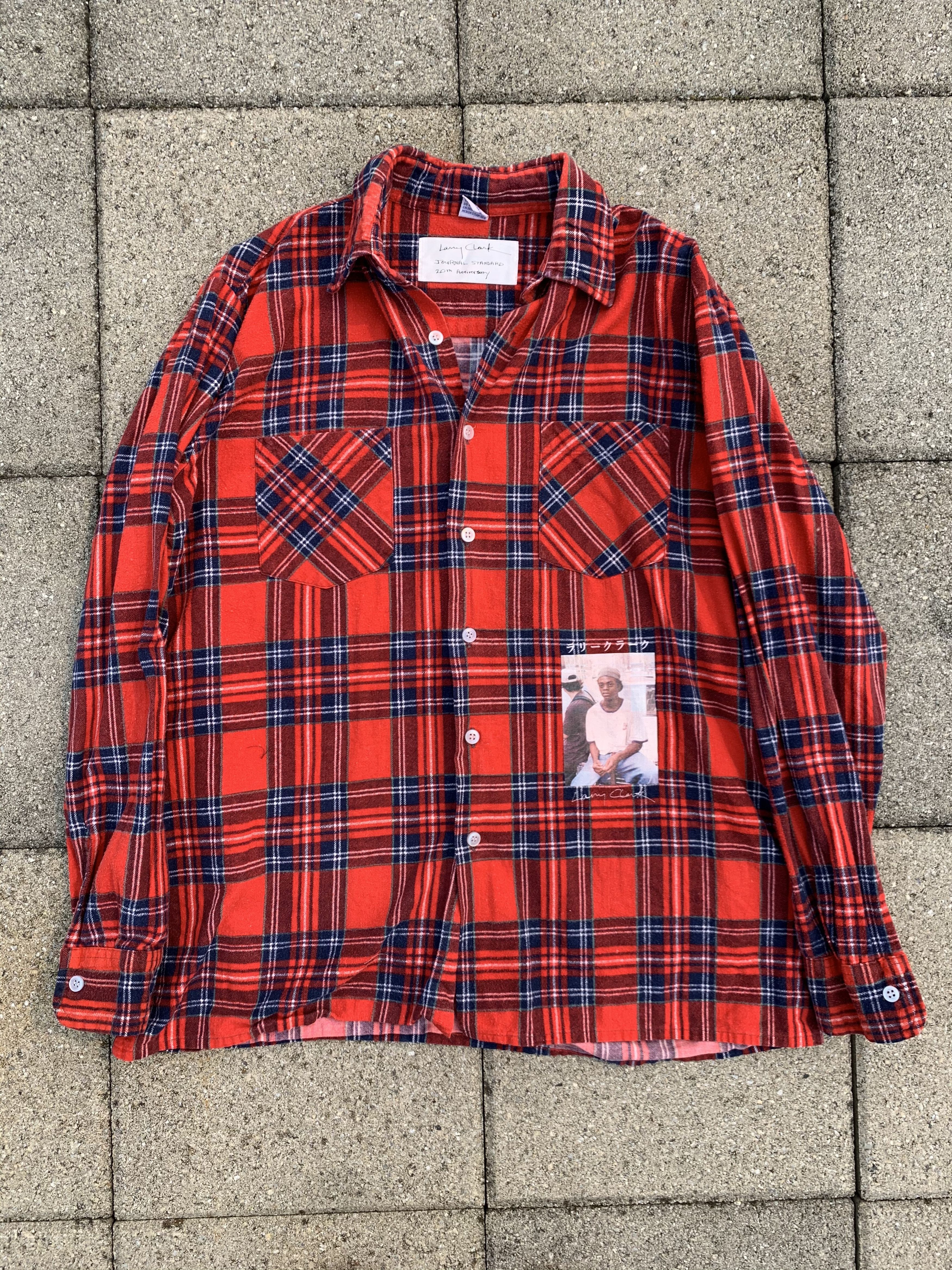 Vintage Larry Clark Harold Hunter 1 of 1 Japan exclusive flannel Size US M / EU 48-50 / 2 - 2 Thumbnail