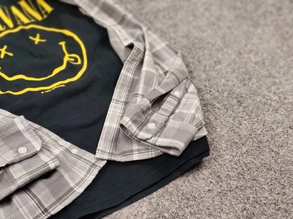 Flannel Vintage Flannel Shirt Travis Scott Style Size US M / EU 48-50 / 2 - 7 Thumbnail