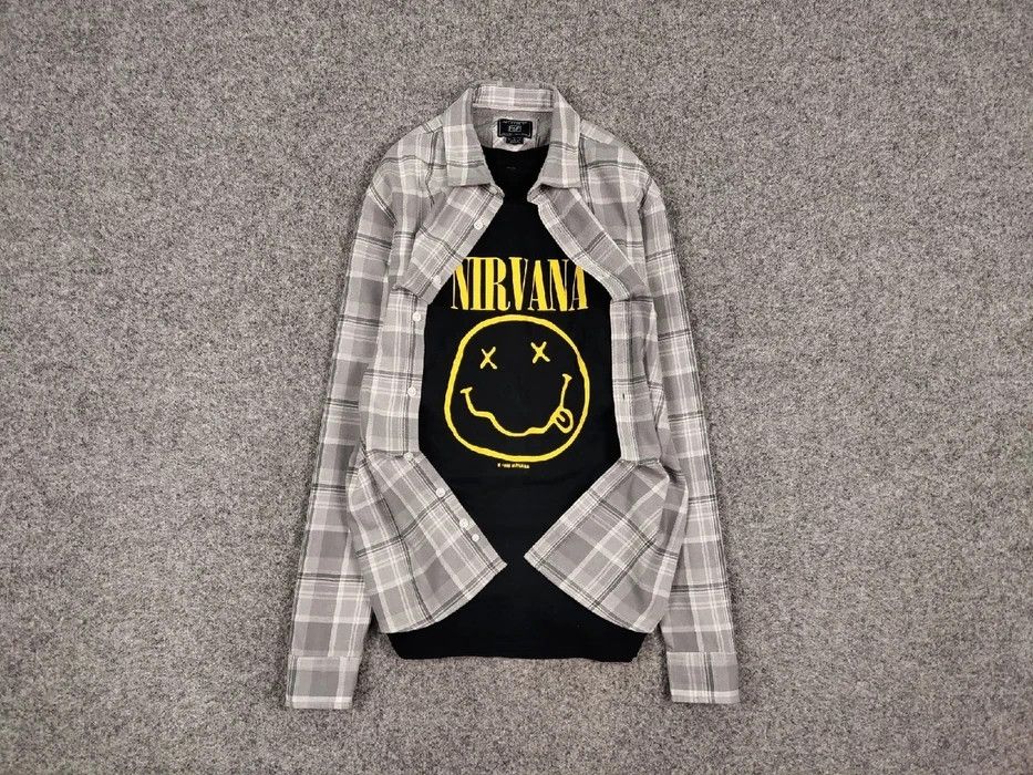 Flannel Vintage Flannel Shirt Travis Scott Style Size US M / EU 48-50 / 2 - 1 Thumbnail