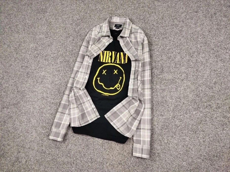 Flannel Vintage Flannel Shirt Travis Scott Style Size US M / EU 48-50 / 2 - 2 Thumbnail