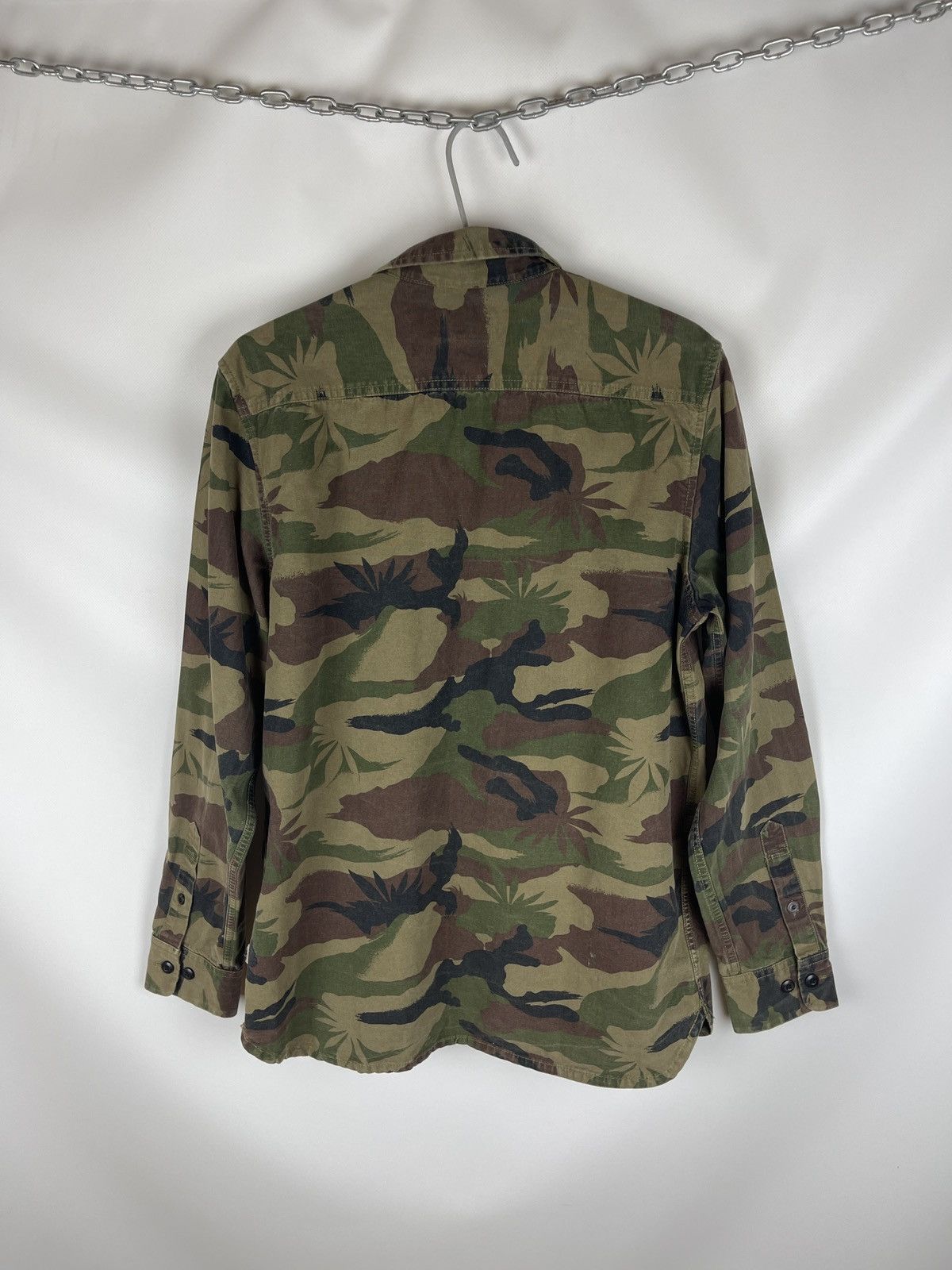 Vans Vans camouflage camo long sleeve shirt overshirt jacket Size US S / EU 44-46 / 1 - 13 Thumbnail
