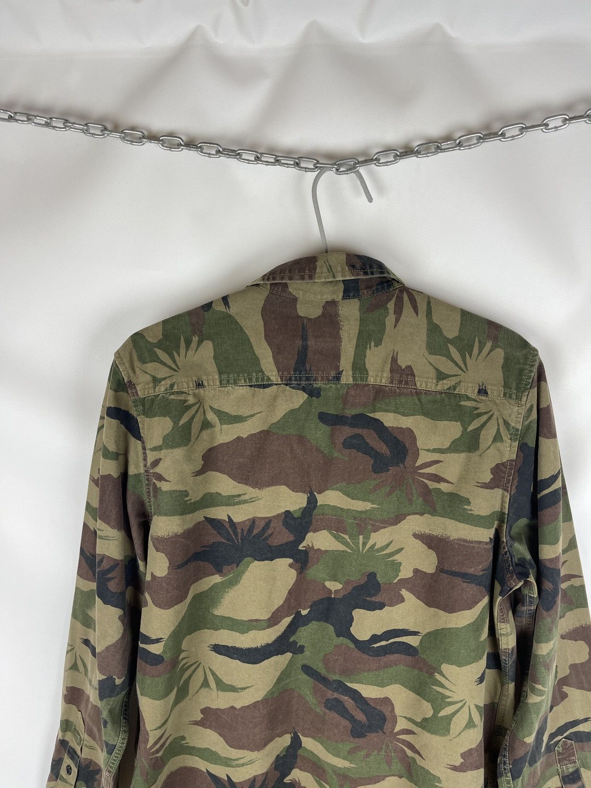 Vans Vans camouflage camo long sleeve shirt overshirt jacket Size US S / EU 44-46 / 1 - 14 Thumbnail