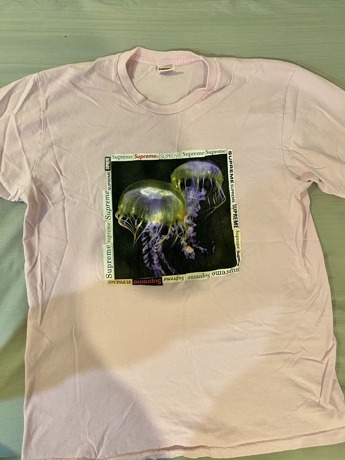 Supreme Supreme pink jellyfish t-shirt | Grailed