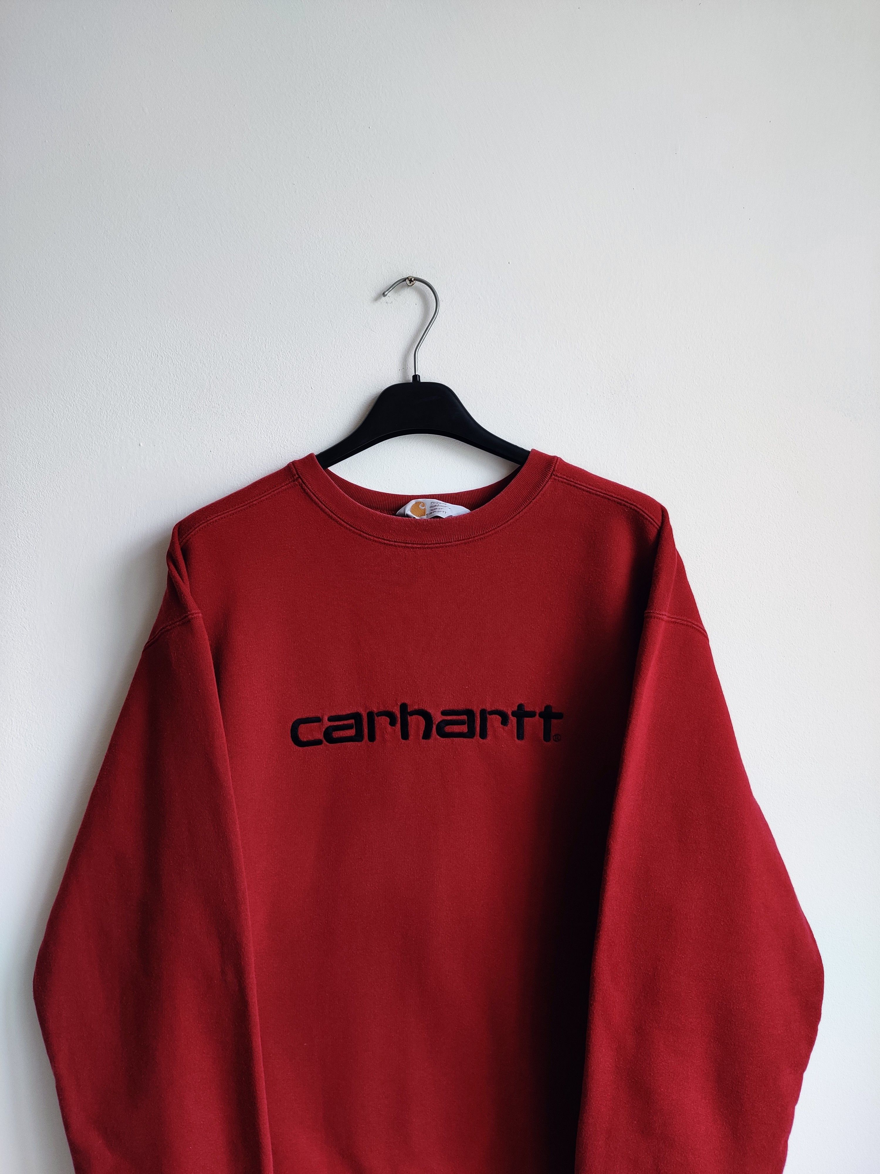 Carhartt vintage Carhartt sweatshirt big logo y2k Size US L / EU 52-54 / 3 - 3 Thumbnail