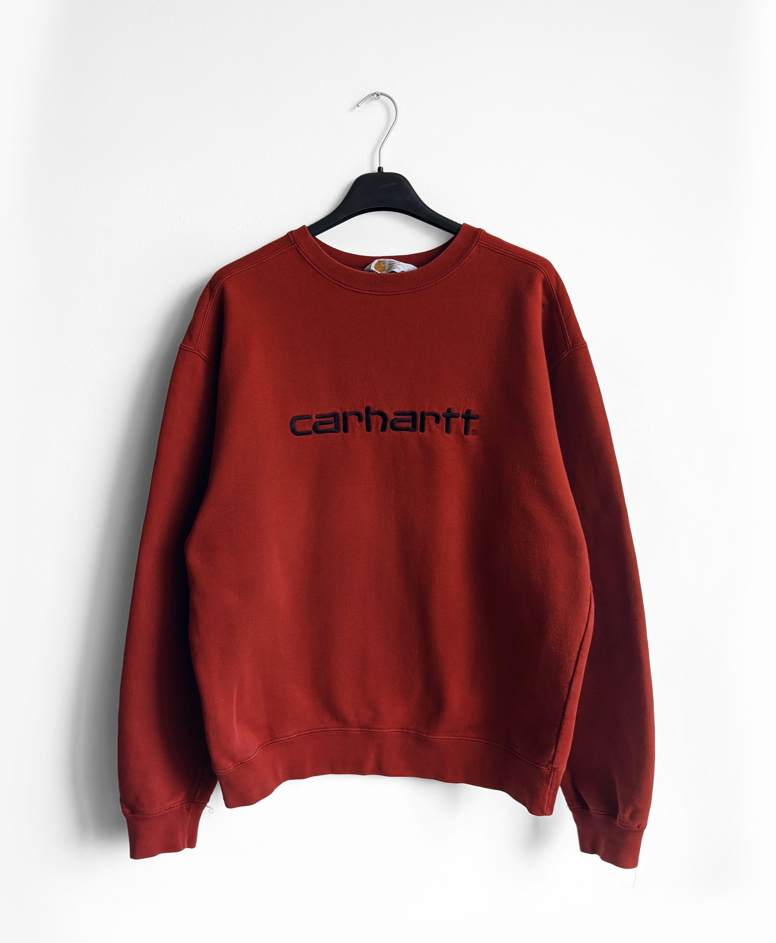 Carhartt vintage Carhartt sweatshirt big logo y2k Size US L / EU 52-54 / 3 - 1 Thumbnail