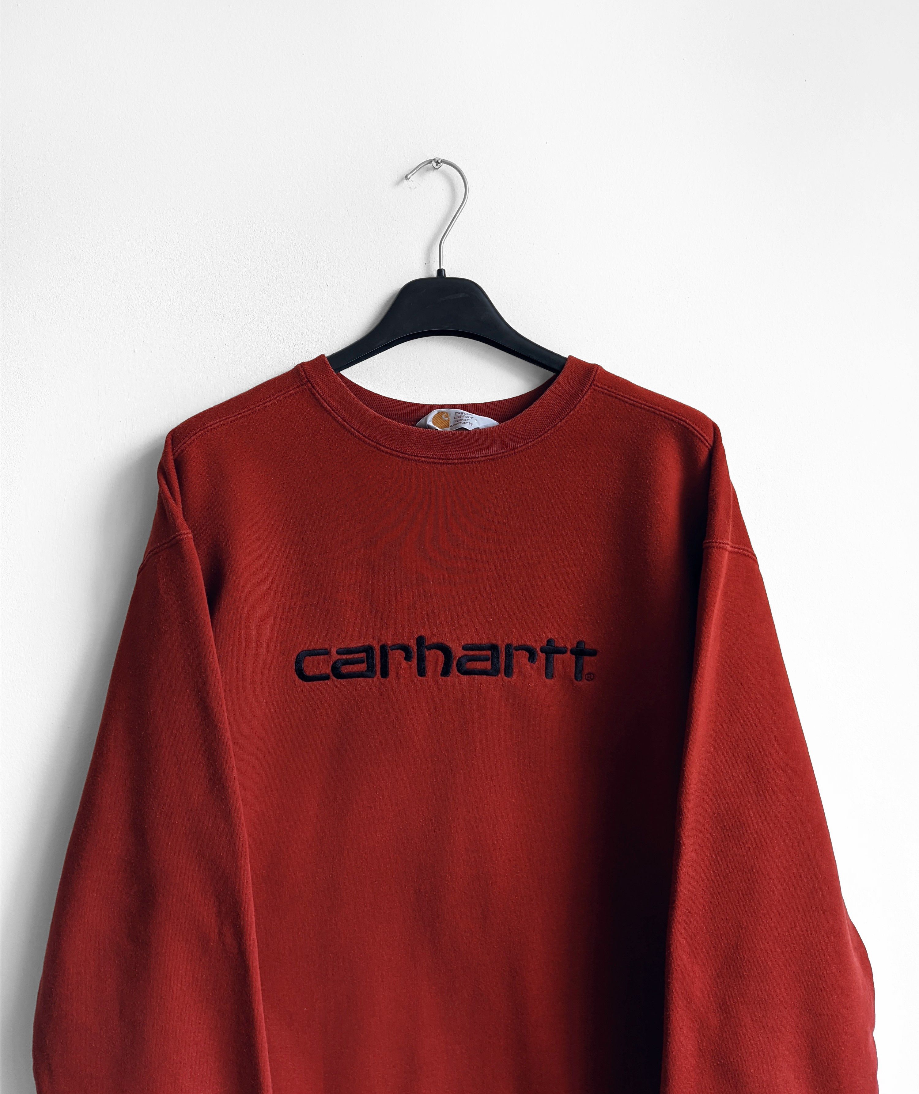 Carhartt vintage Carhartt sweatshirt big logo y2k Size US L / EU 52-54 / 3 - 2 Thumbnail