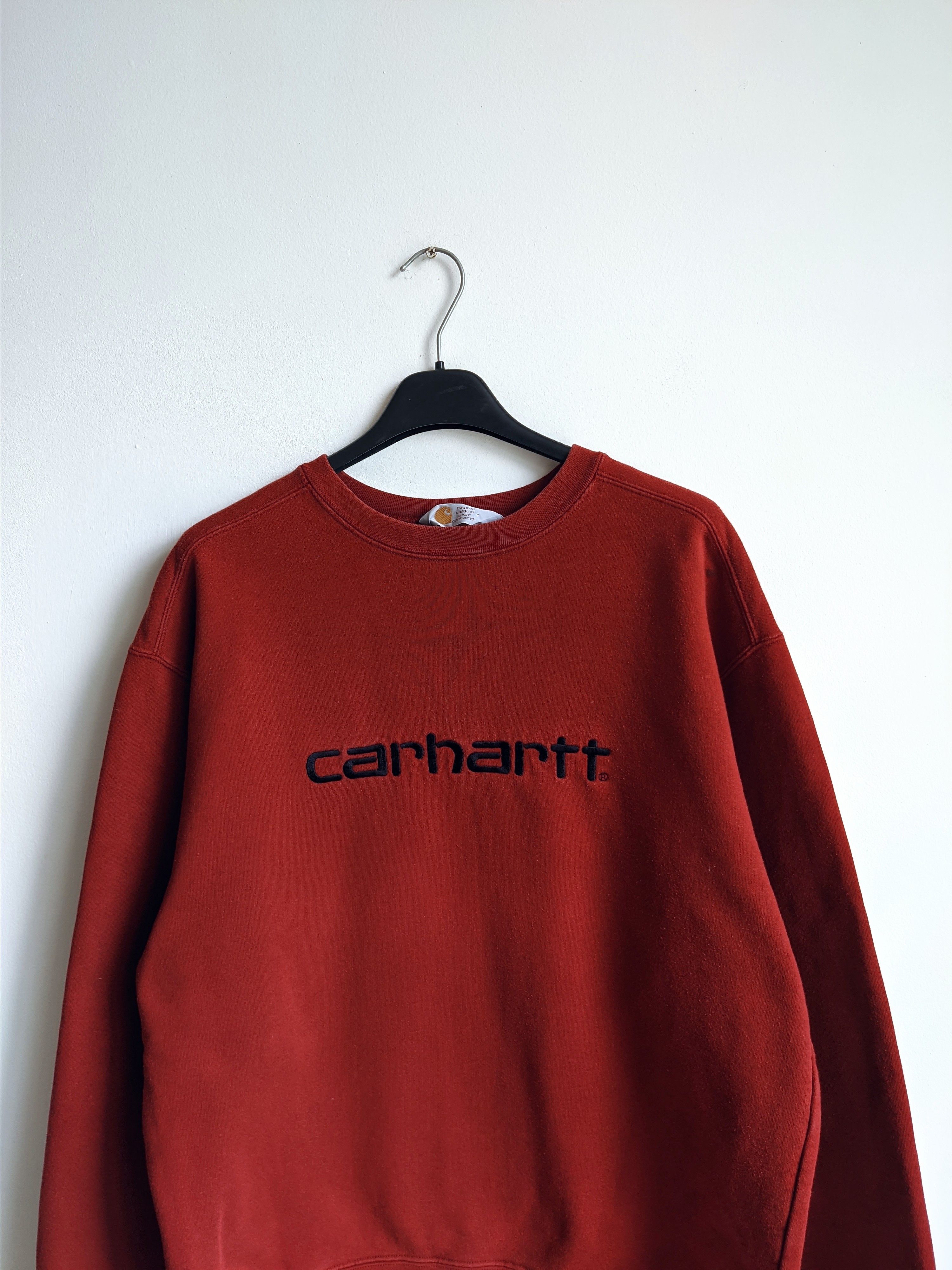 Carhartt vintage Carhartt sweatshirt big logo y2k Size US L / EU 52-54 / 3 - 4 Thumbnail