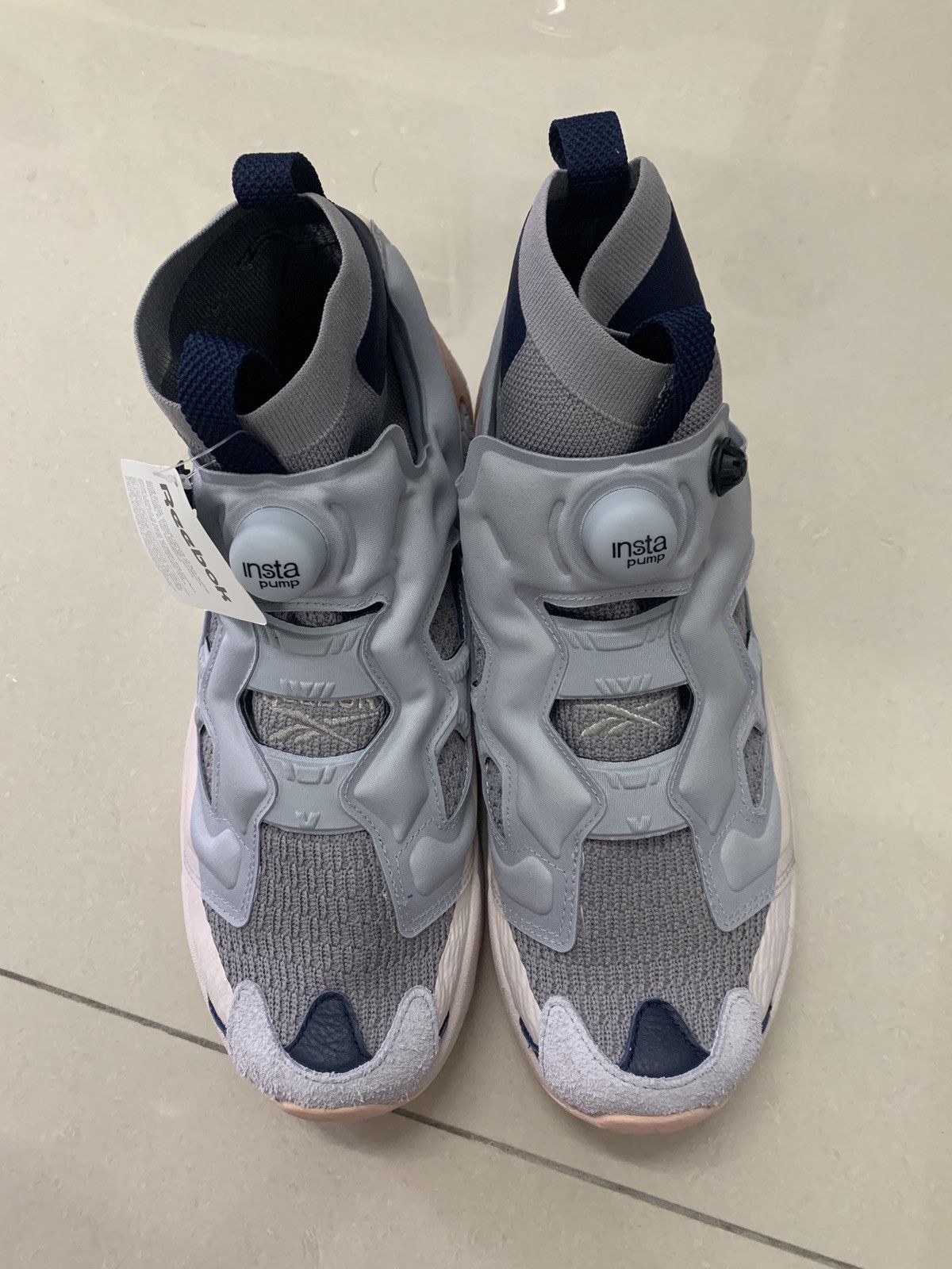Reebok InstaPump Fury Ultraknit Cloud Grey Size US 12 / EU 45 - 1 Thumbnail