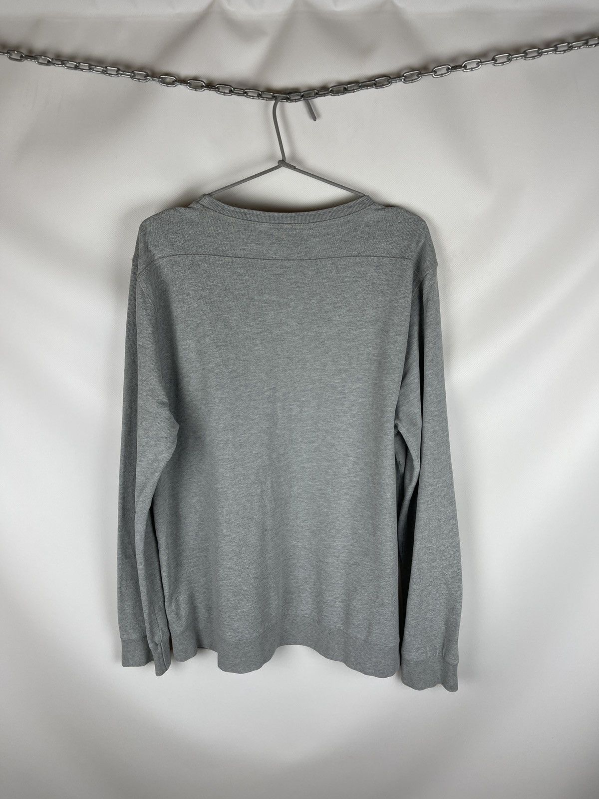 Japanese Brand Nudie jeans Organic cotton grey basic sweatshirt Size US XL / EU 56 / 4 - 12 Thumbnail