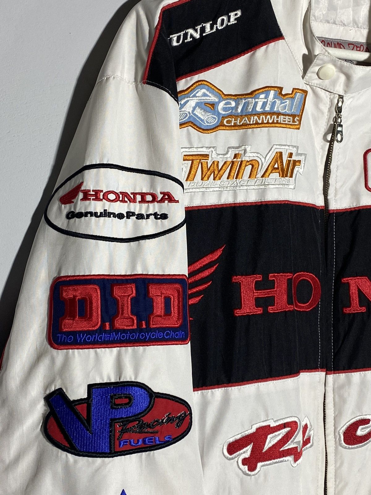 Honda Vintage 90’s Honda Japanese y2k racing streetwear jacket Size US L / EU 52-54 / 3 - 3 Thumbnail