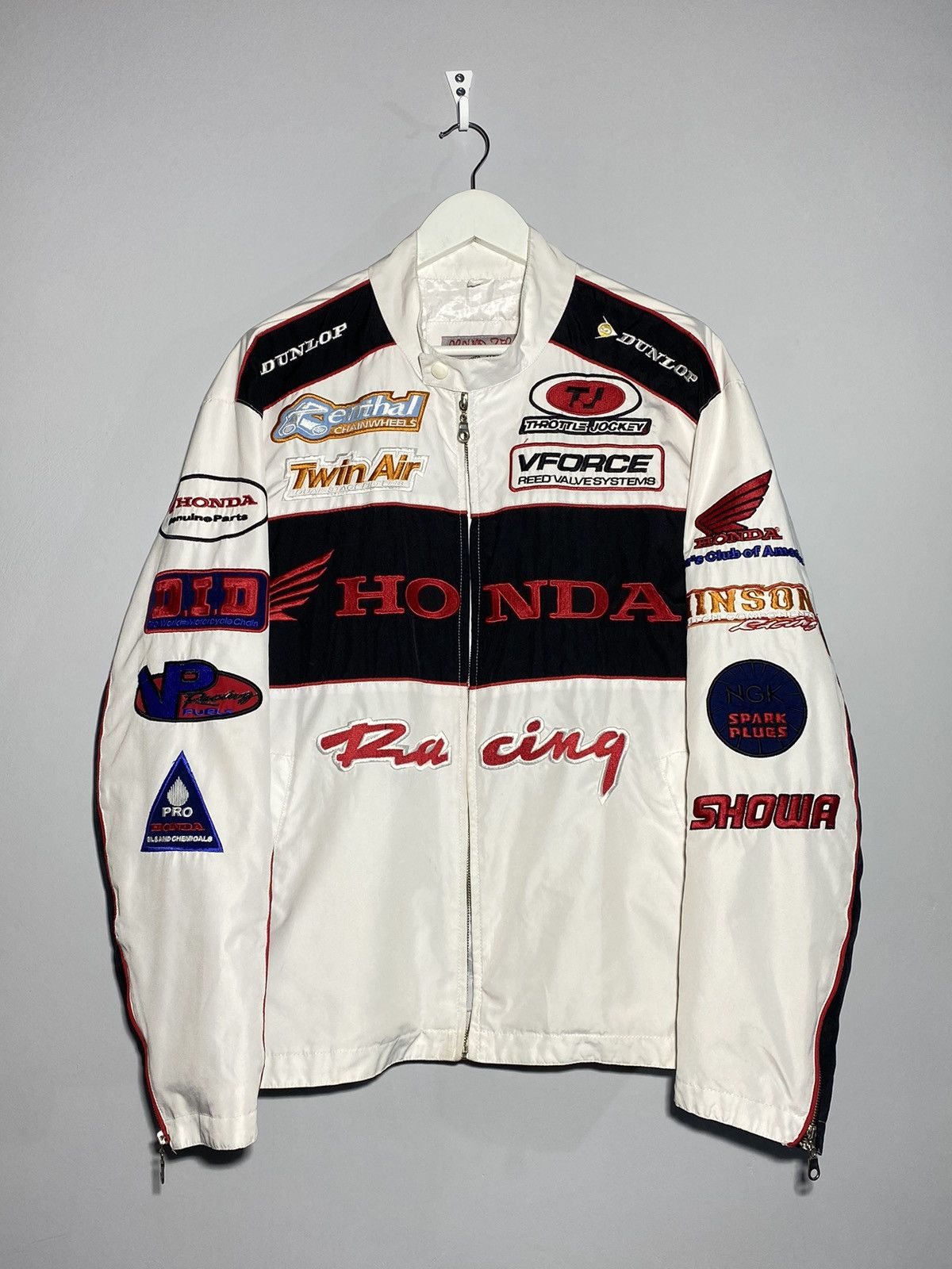 Honda Vintage 90’s Honda Japanese y2k racing streetwear jacket Size US L / EU 52-54 / 3 - 1 Thumbnail