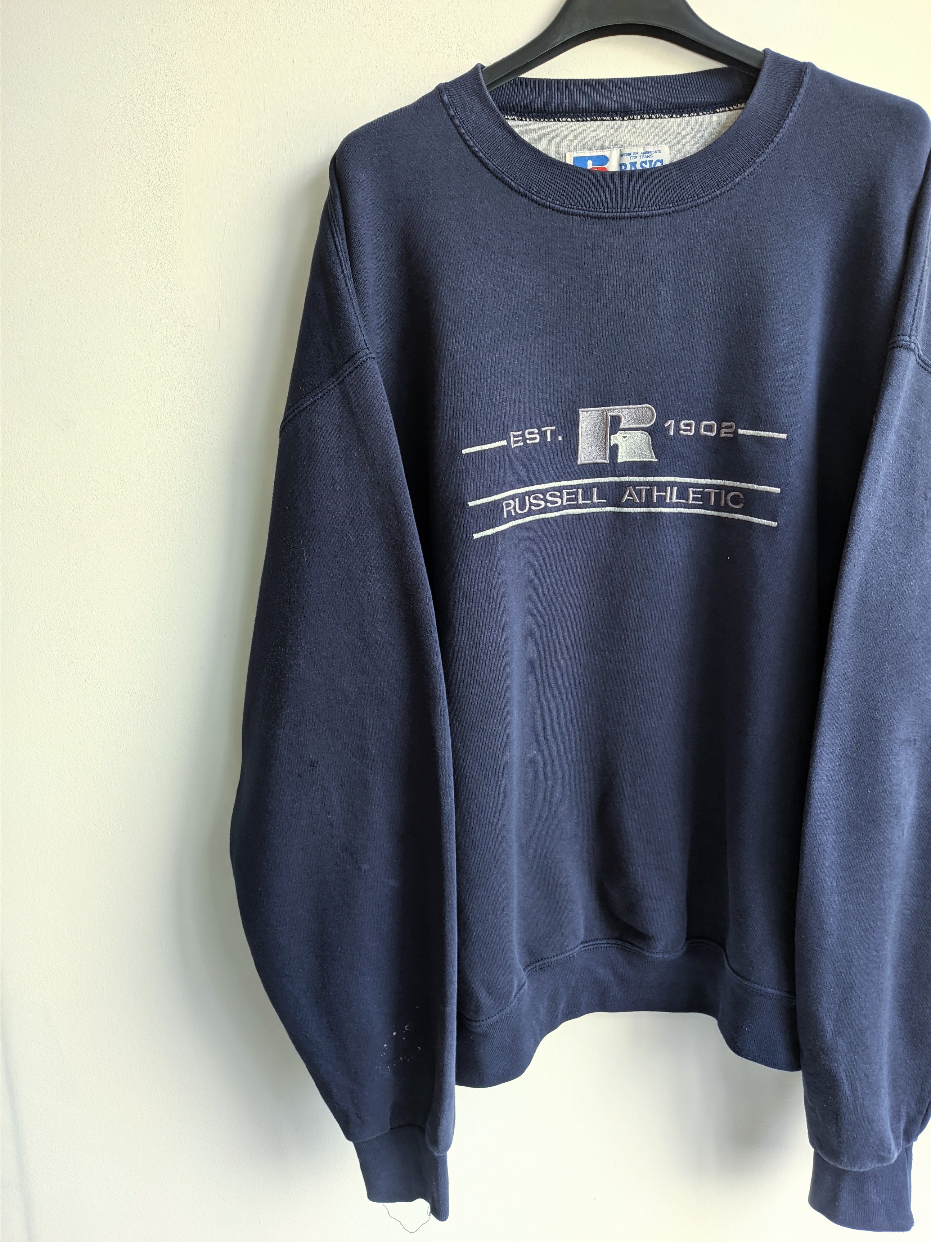 Russell Athletic vintage Russel Athletic sweatshirt big logo crew neck 90s Size US L / EU 52-54 / 3 - 5 Thumbnail