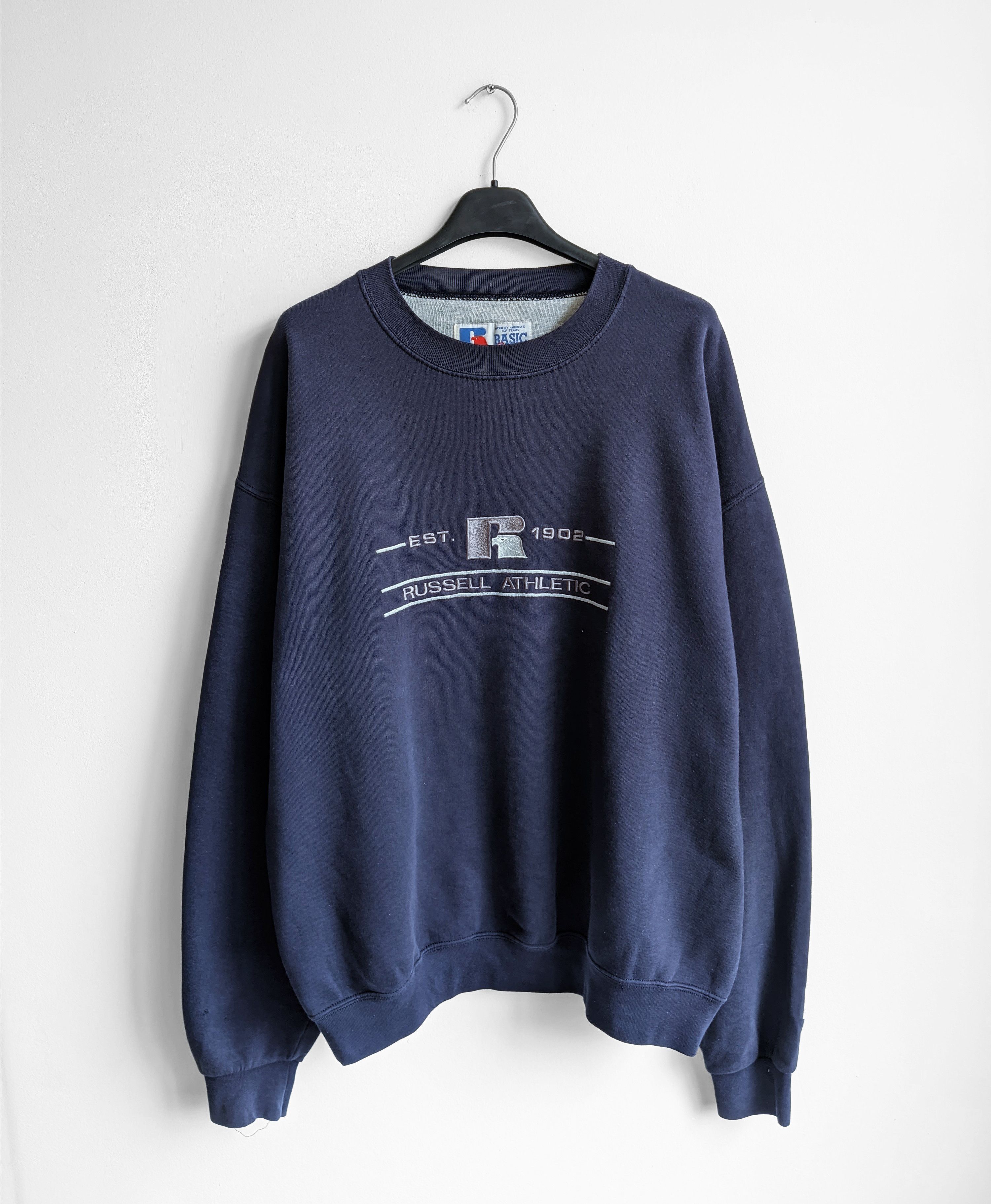 Russell Athletic vintage Russel Athletic sweatshirt big logo crew neck 90s Size US L / EU 52-54 / 3 - 2 Thumbnail