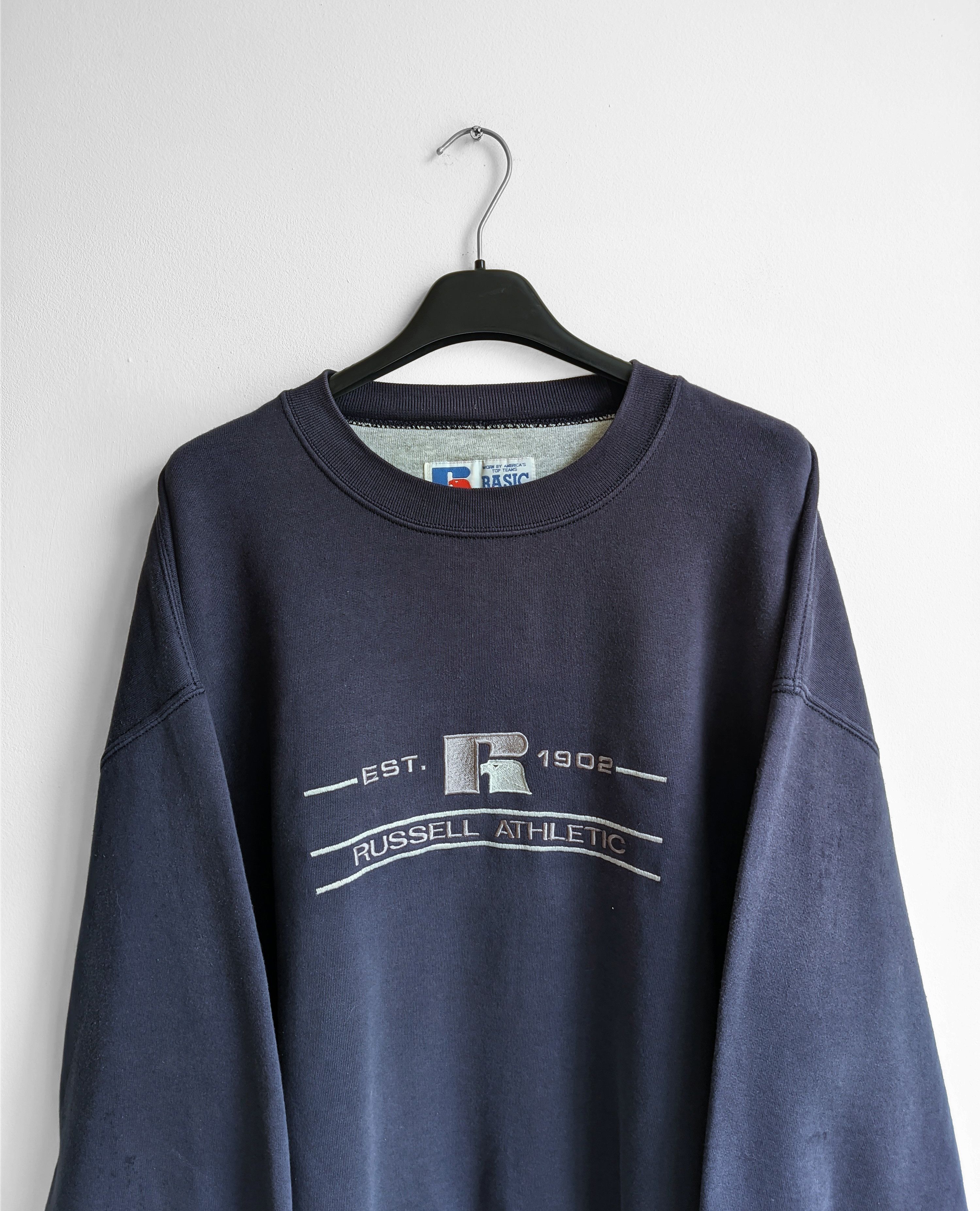 Russell Athletic vintage Russel Athletic sweatshirt big logo crew neck 90s Size US L / EU 52-54 / 3 - 1 Thumbnail