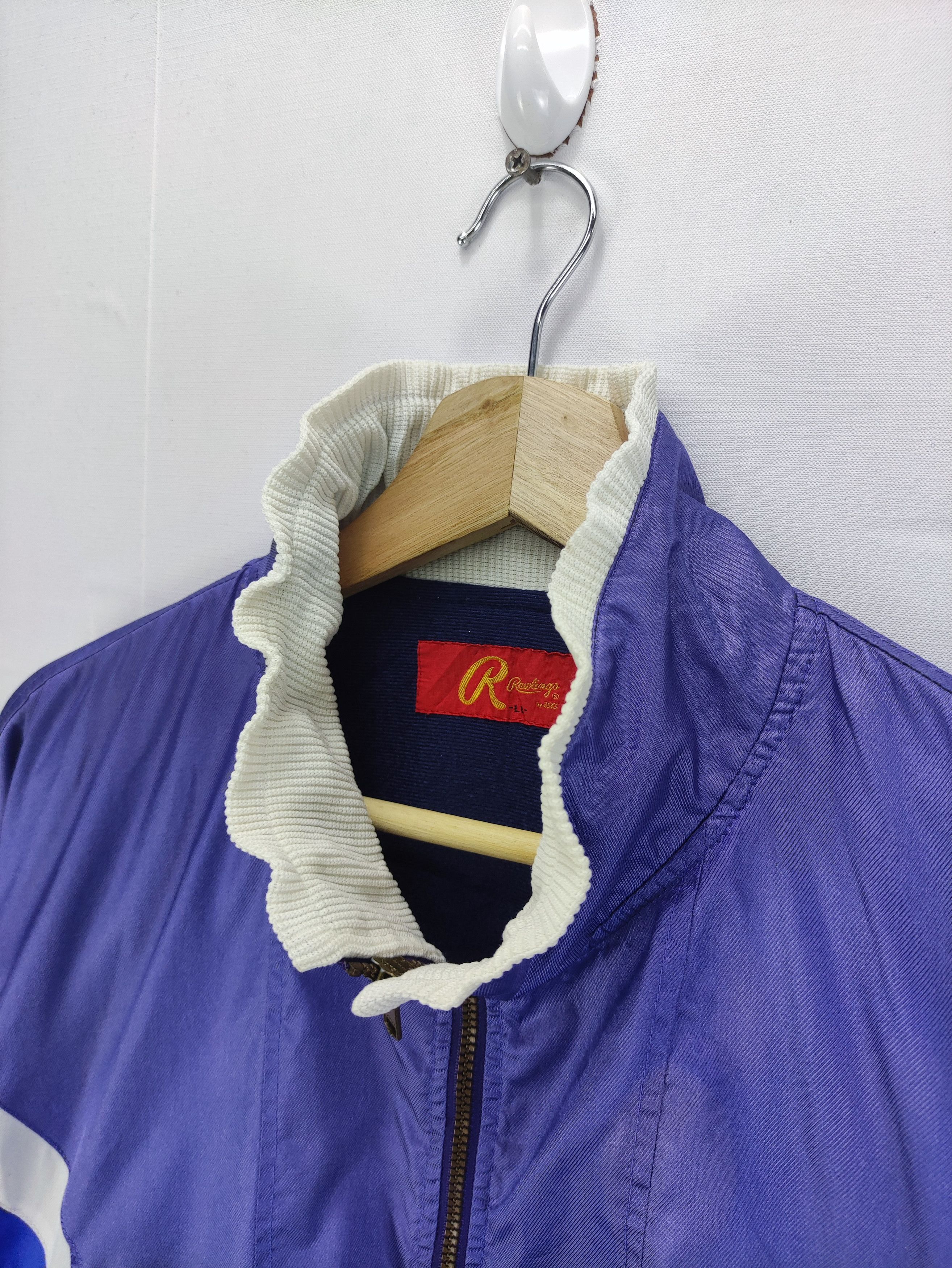 Asics Vintage Rawlings Asics Jacket Zipper Size US XL / EU 56 / 4 - 5 Thumbnail