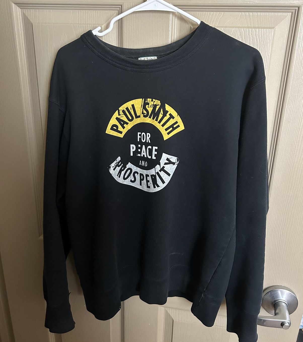 Paul Smith Peace Prosperity crewneck