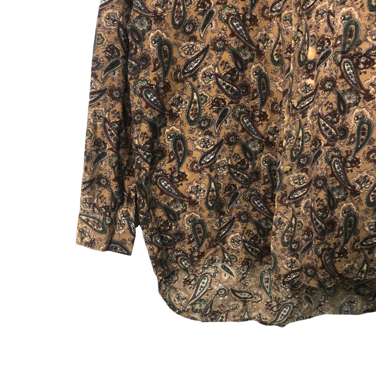 Japanese Brand Vintage Sigaro Button Ups Full Print Long Sleeve Shirt Size US L / EU 52-54 / 3 - 3 Thumbnail