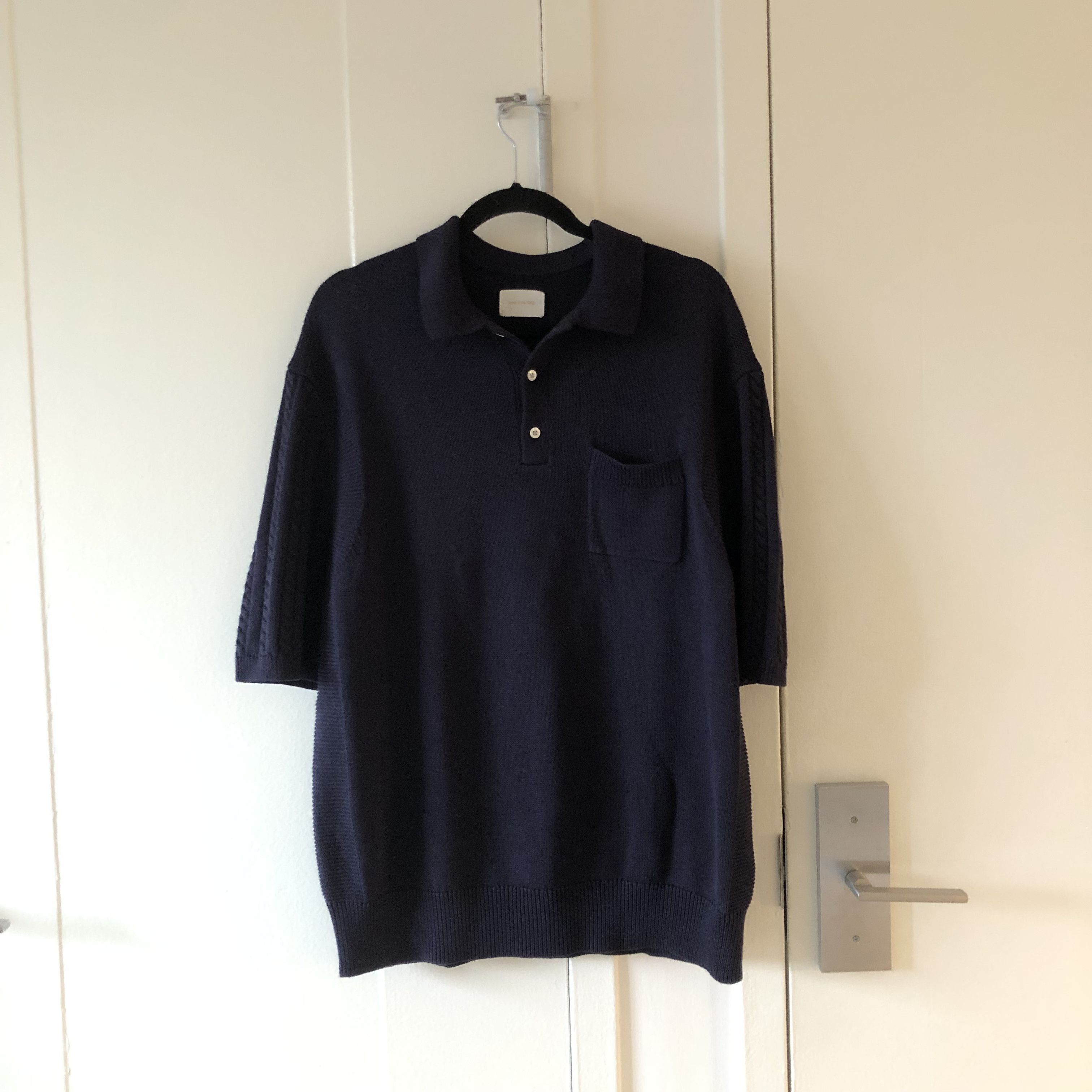 Aime Leon Dore Aime Leon Dore Silk Blend Knit Polo Size US XL / EU 56 / 4 - 1 Thumbnail