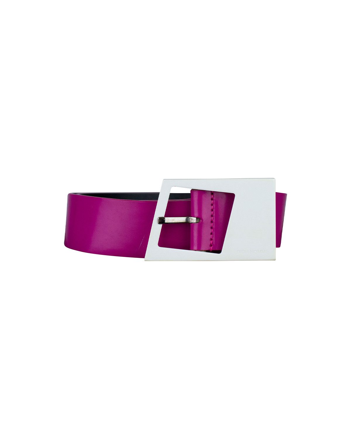 image of Dior Homme Belt in Fuchsia, Men's
