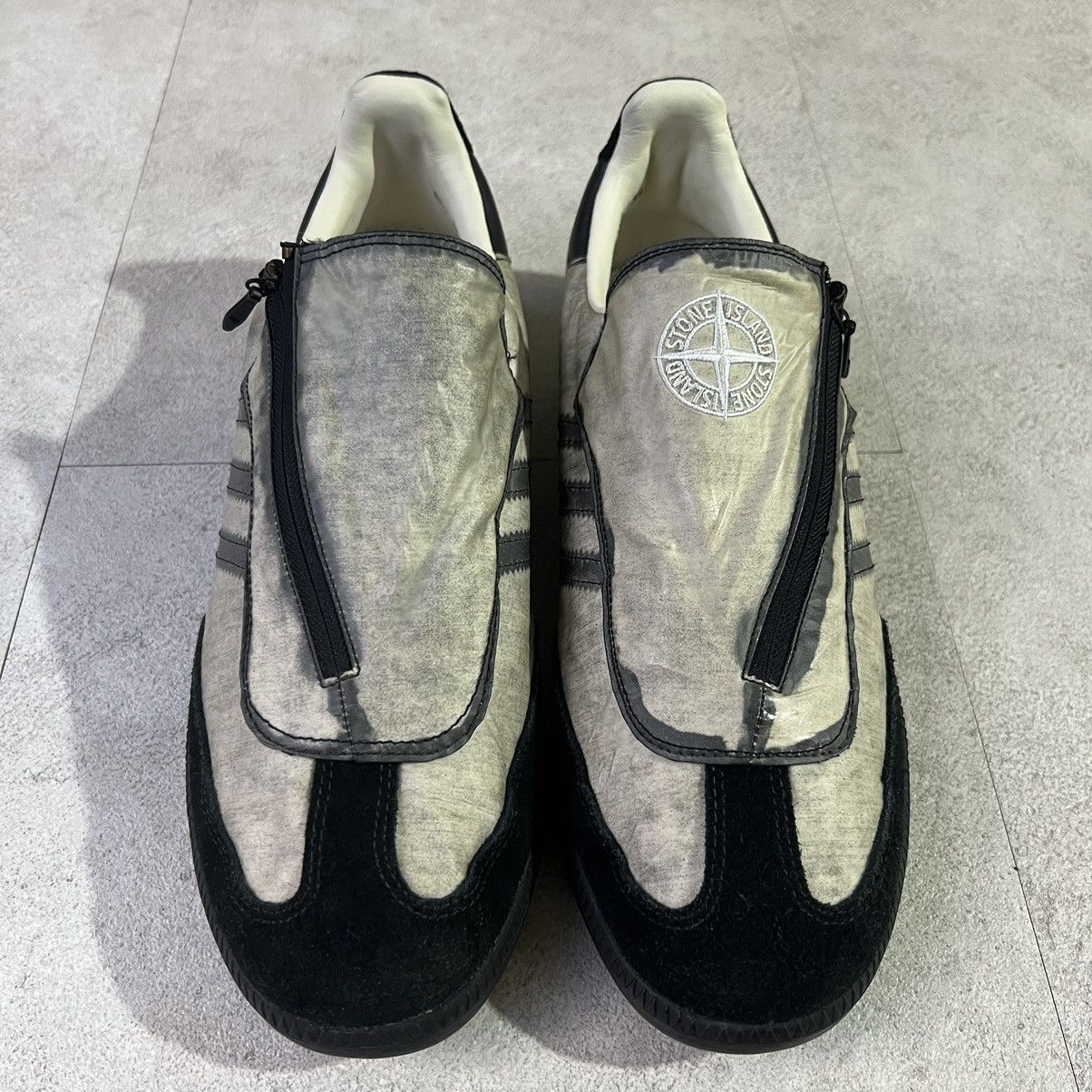 Adidas samba hot sale stone island