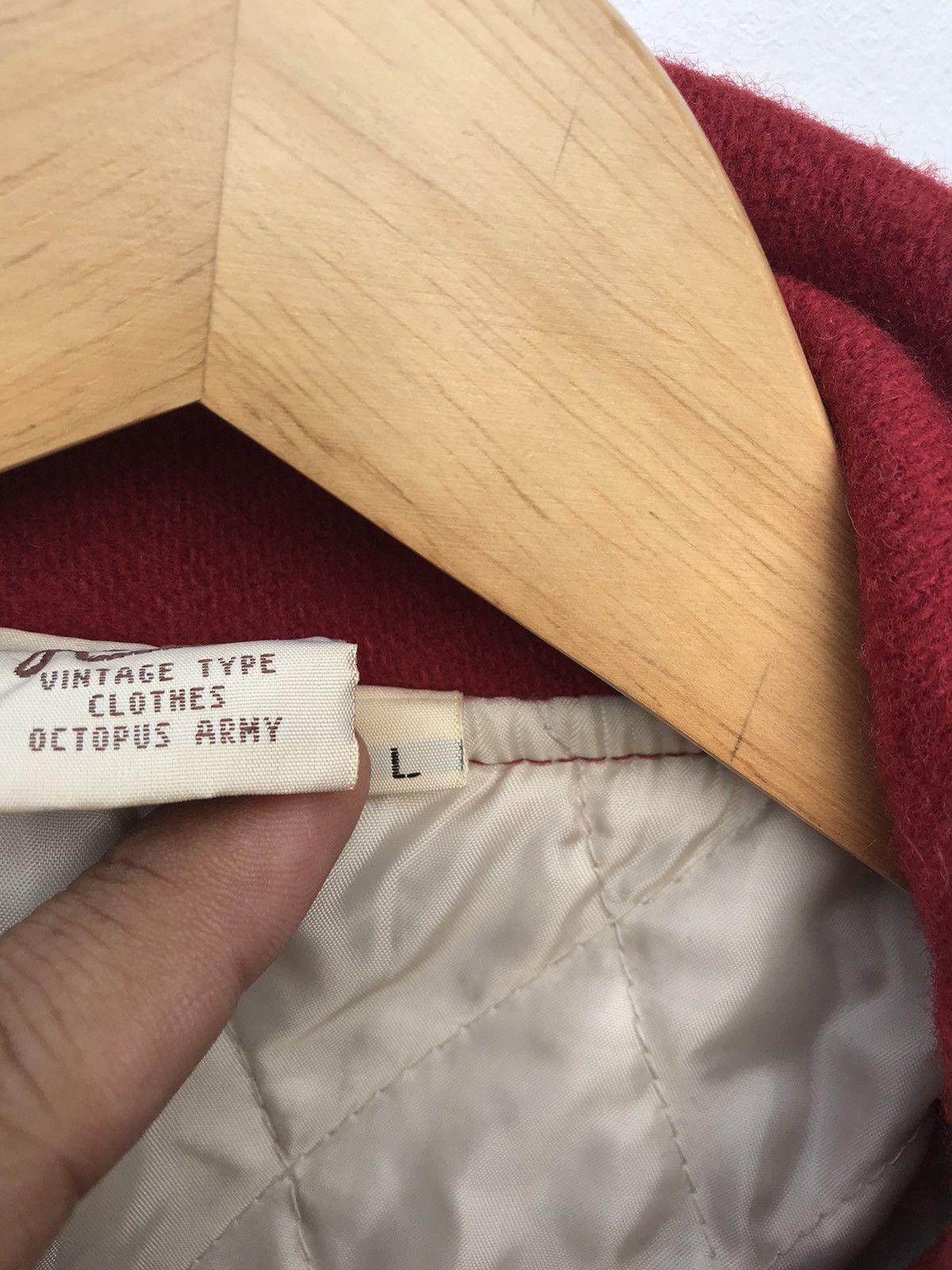 Japanese Brand Retain Octopus Army Plain Varsity Jacket Size US M / EU 48-50 / 2 - 3 Thumbnail