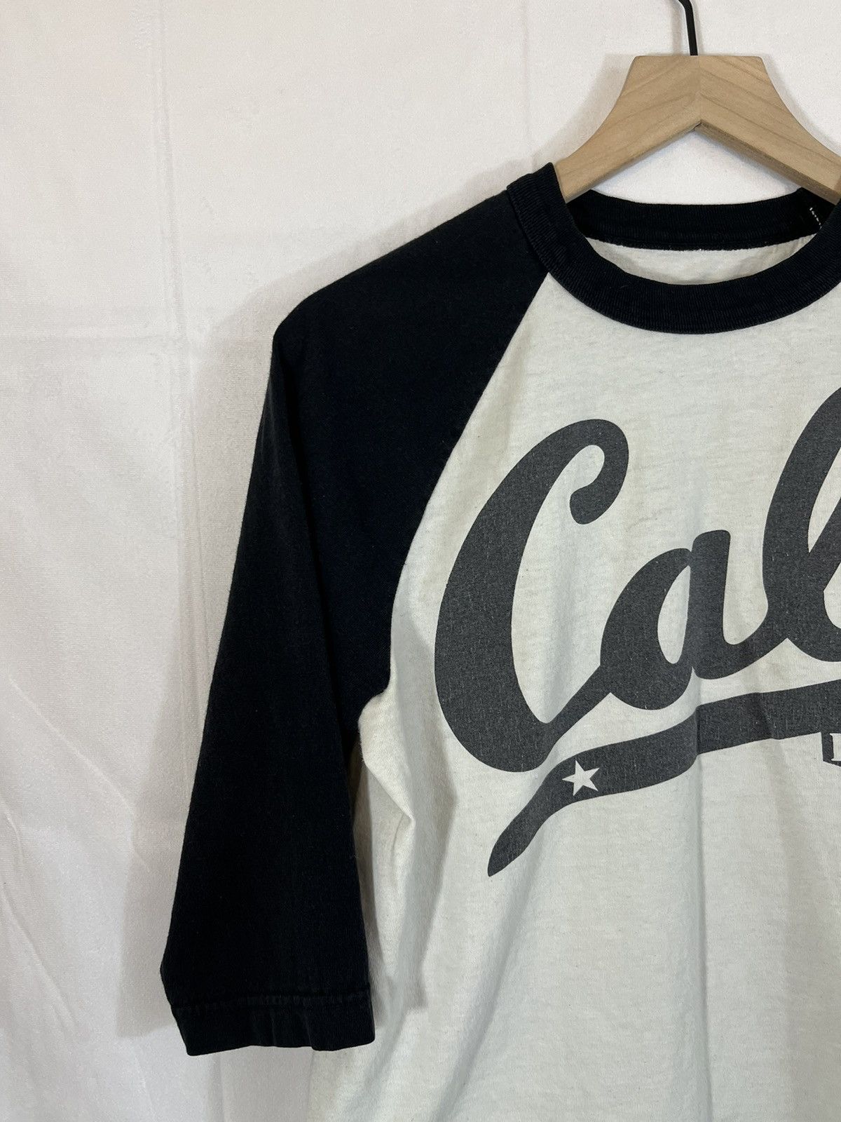 Vintage Cali Life Faded Half Sleeve Baseball Cropped Tee Size US M / EU 48-50 / 2 - 5 Thumbnail