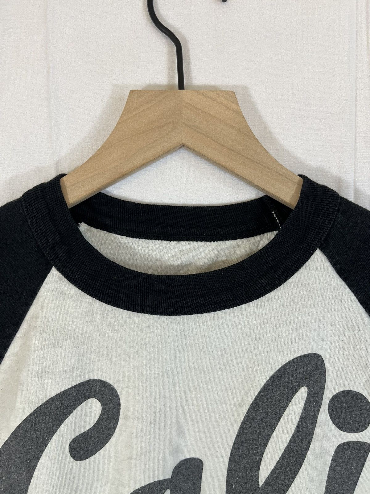 Vintage Cali Life Faded Half Sleeve Baseball Cropped Tee Size US M / EU 48-50 / 2 - 4 Thumbnail