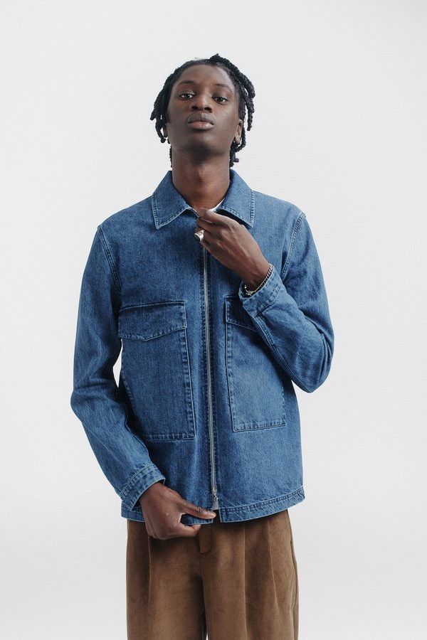 A Kind Of Guise AKOG Lir Denim Overshirt Size US S / EU 44-46 / 1 - 1 Thumbnail