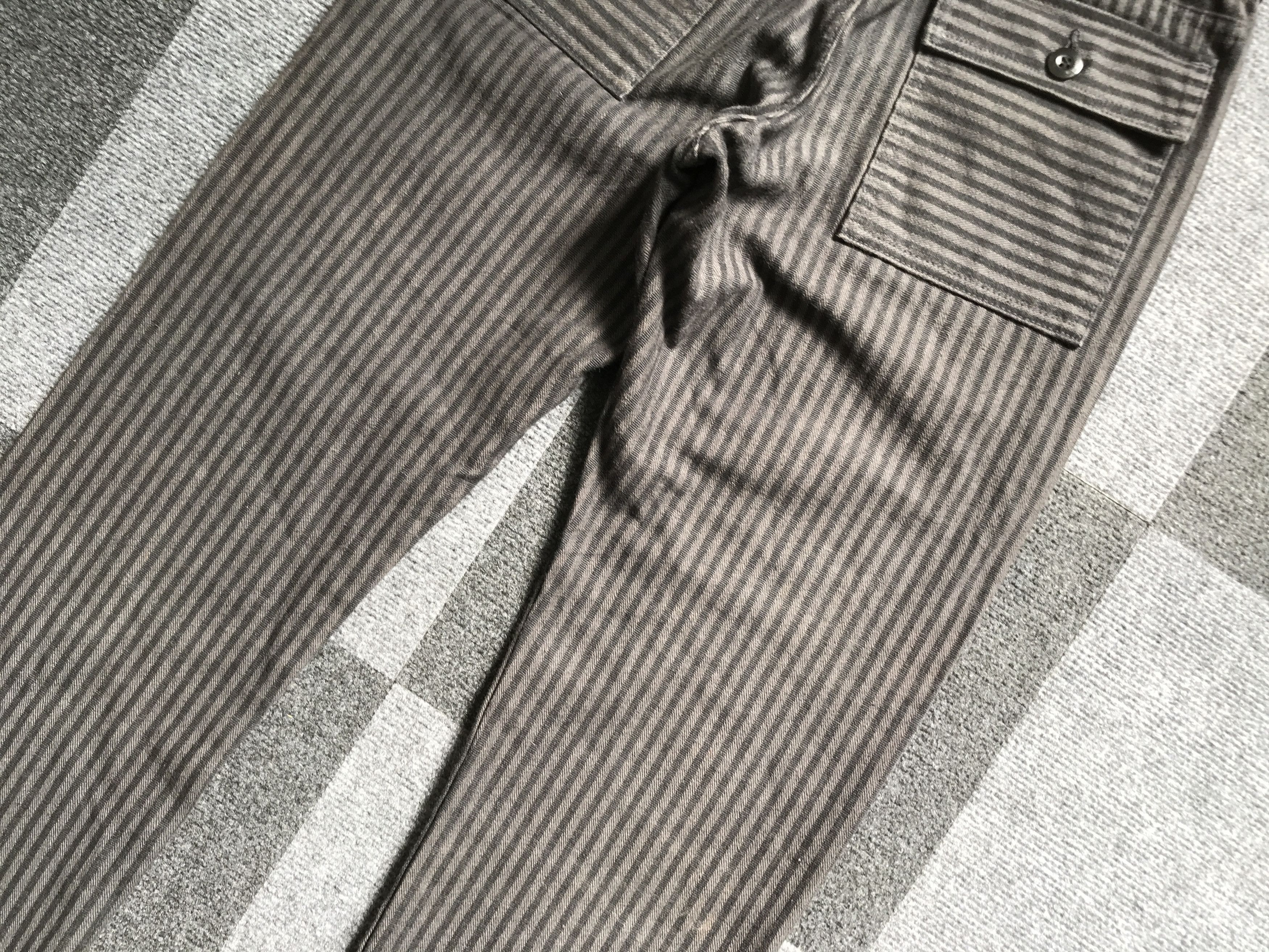 Japanese Brand P32 POINT Japan Military Stripe Sturdy Baker Pant Size US 28 / EU 44 - 9 Thumbnail