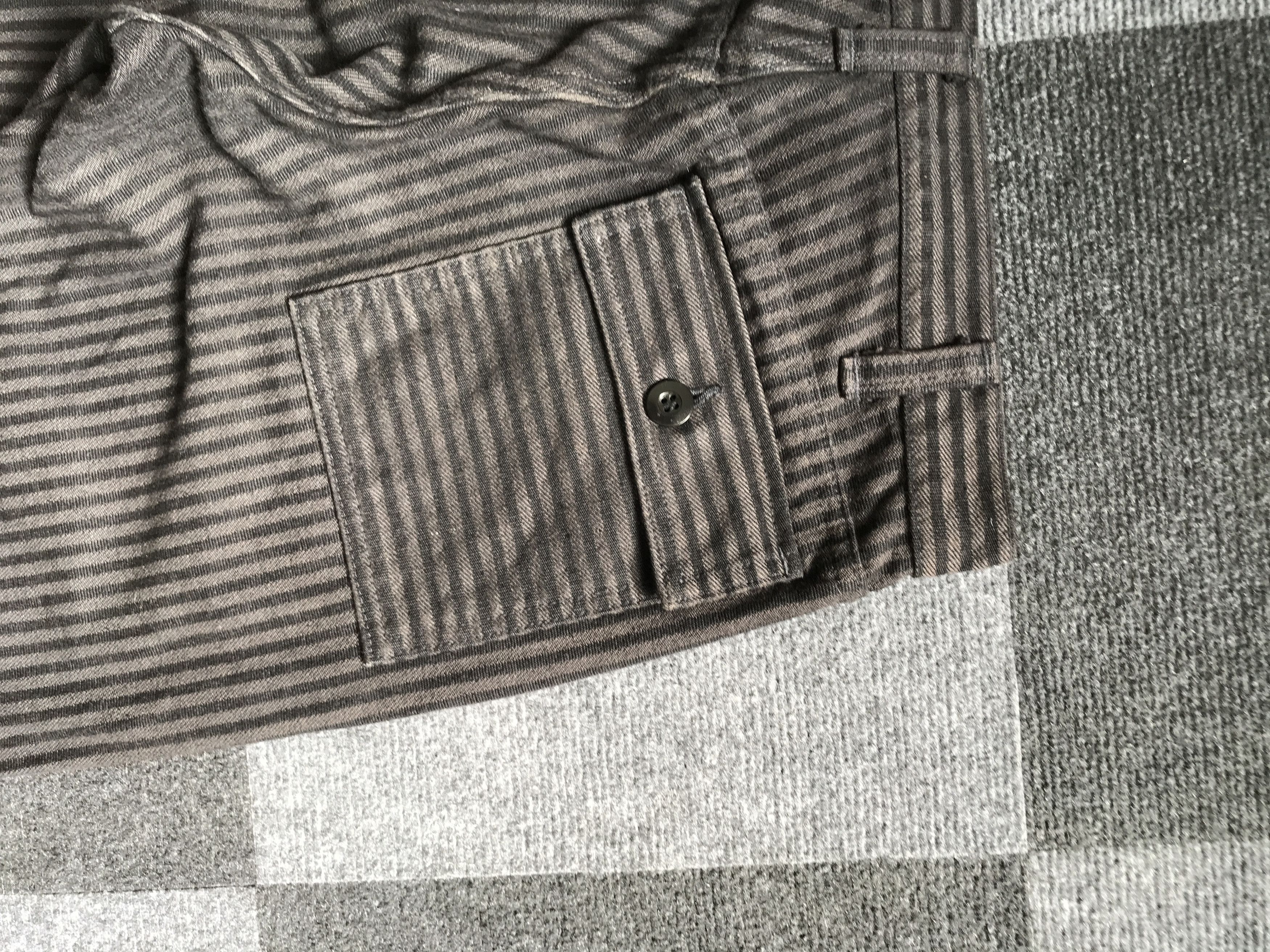 Japanese Brand P32 POINT Japan Military Stripe Sturdy Baker Pant Size US 28 / EU 44 - 11 Thumbnail