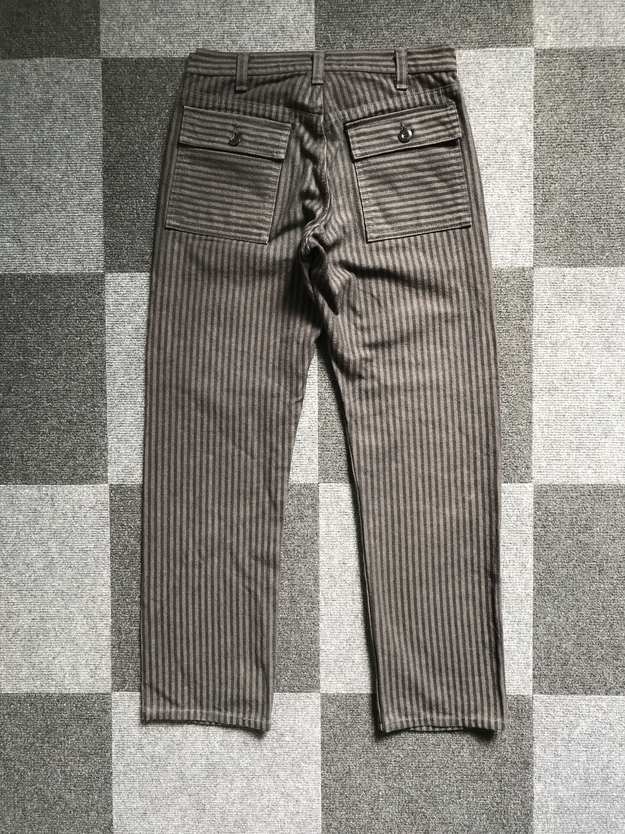 Japanese Brand P32 POINT Japan Military Stripe Sturdy Baker Pant Size US 28 / EU 44 - 7 Thumbnail