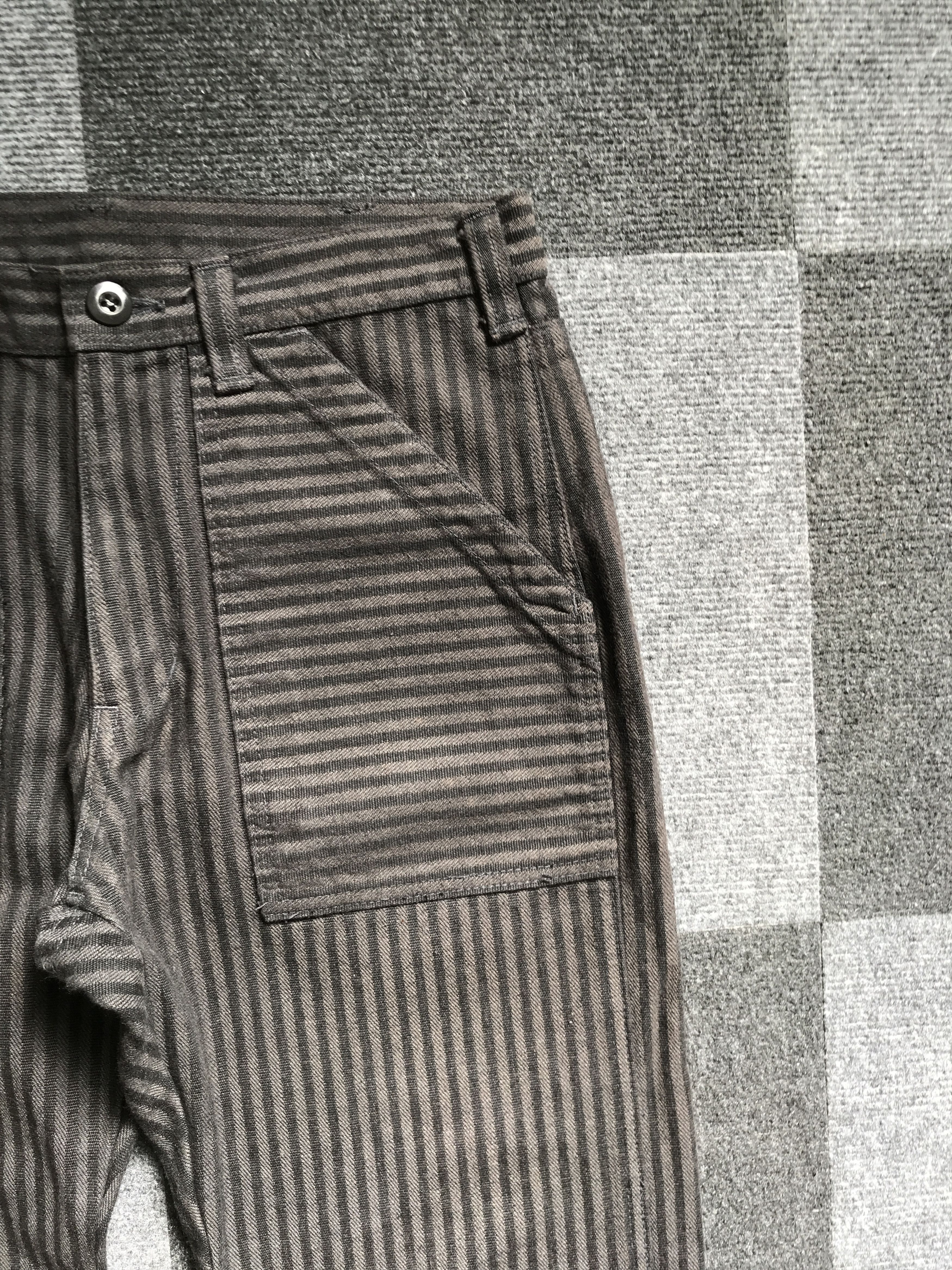 Japanese Brand P32 POINT Japan Military Stripe Sturdy Baker Pant Size US 28 / EU 44 - 5 Thumbnail