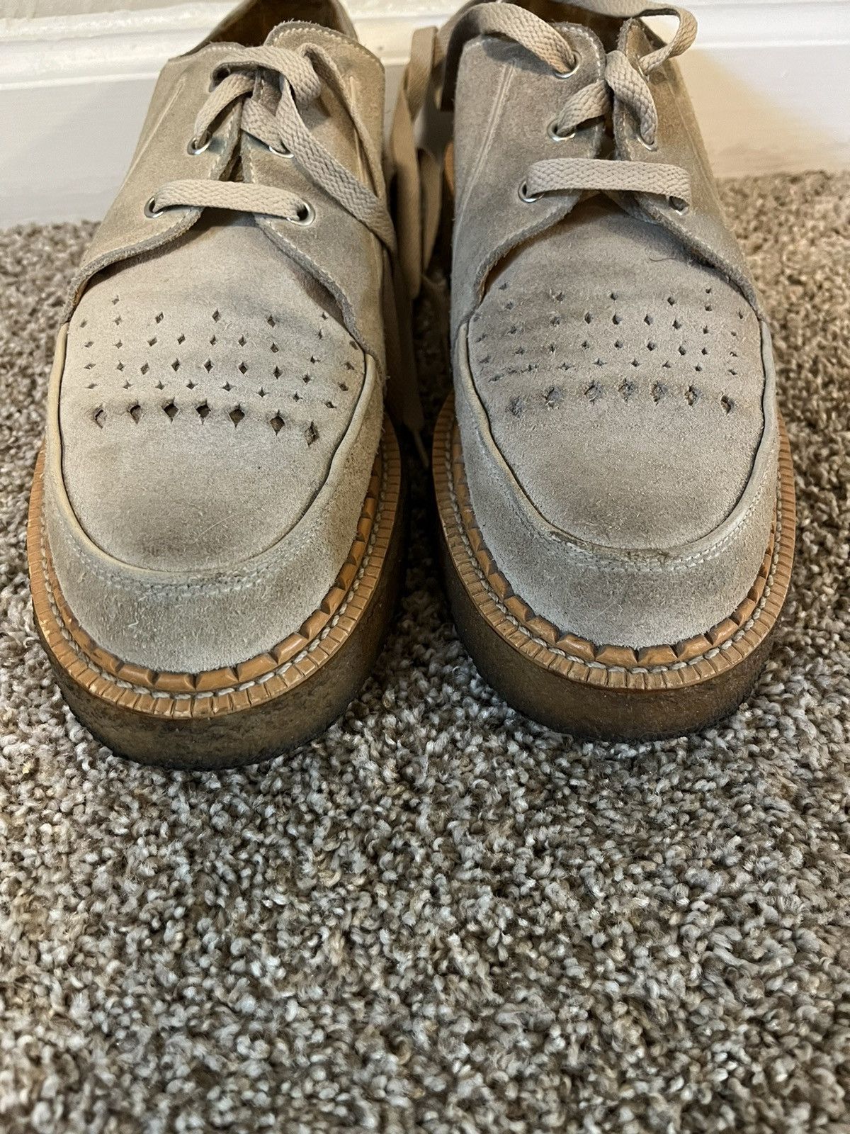 Yohji Yamamoto YYPH Suede Creepers Size US 9.5 / EU 42-43 - 2 Thumbnail