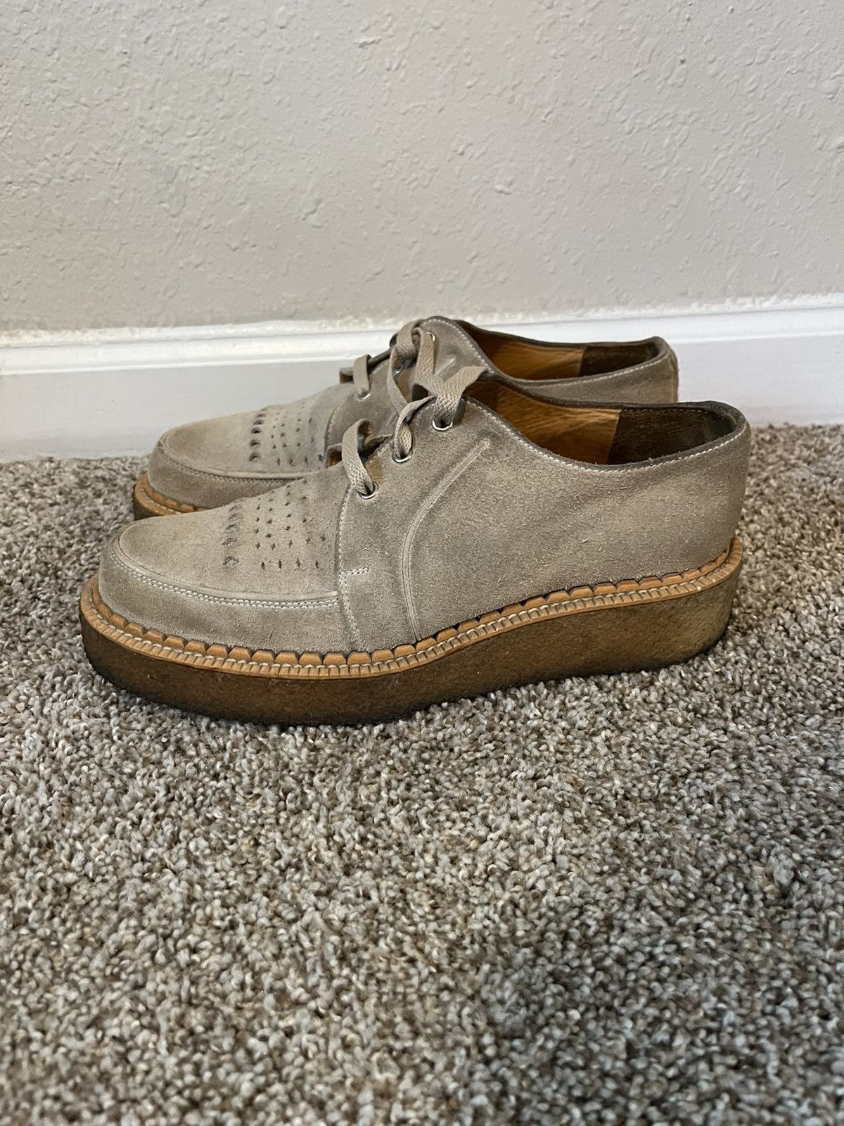Yohji Yamamoto YYPH Suede Creepers Size US 9.5 / EU 42-43 - 3 Thumbnail