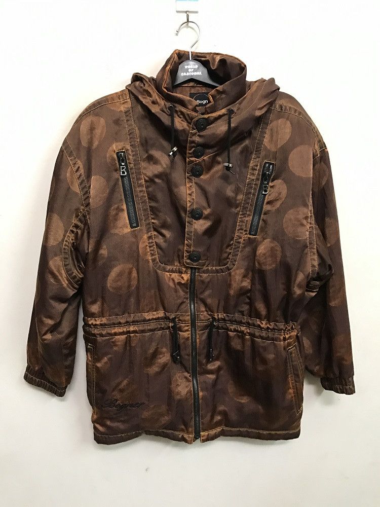 Bogner BOGNER Made in Japan All Over Big Polka Dot Ski Coat Jacket Size US M / EU 48-50 / 2 - 2 Thumbnail