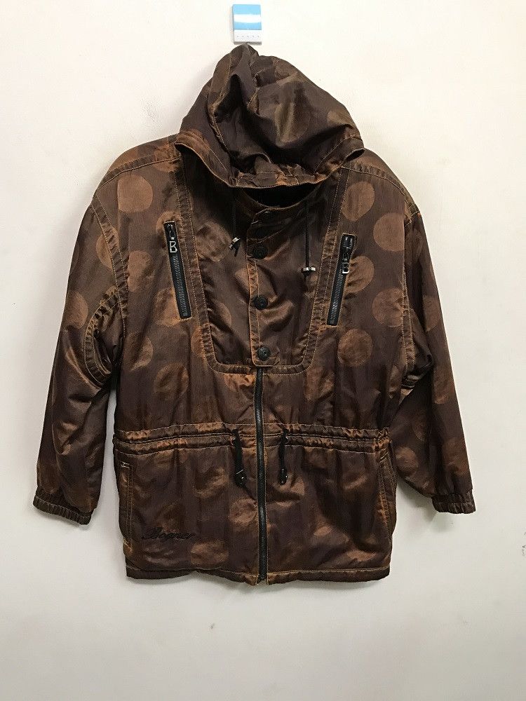 Bogner BOGNER Made in Japan All Over Big Polka Dot Ski Coat Jacket Size US M / EU 48-50 / 2 - 1 Thumbnail