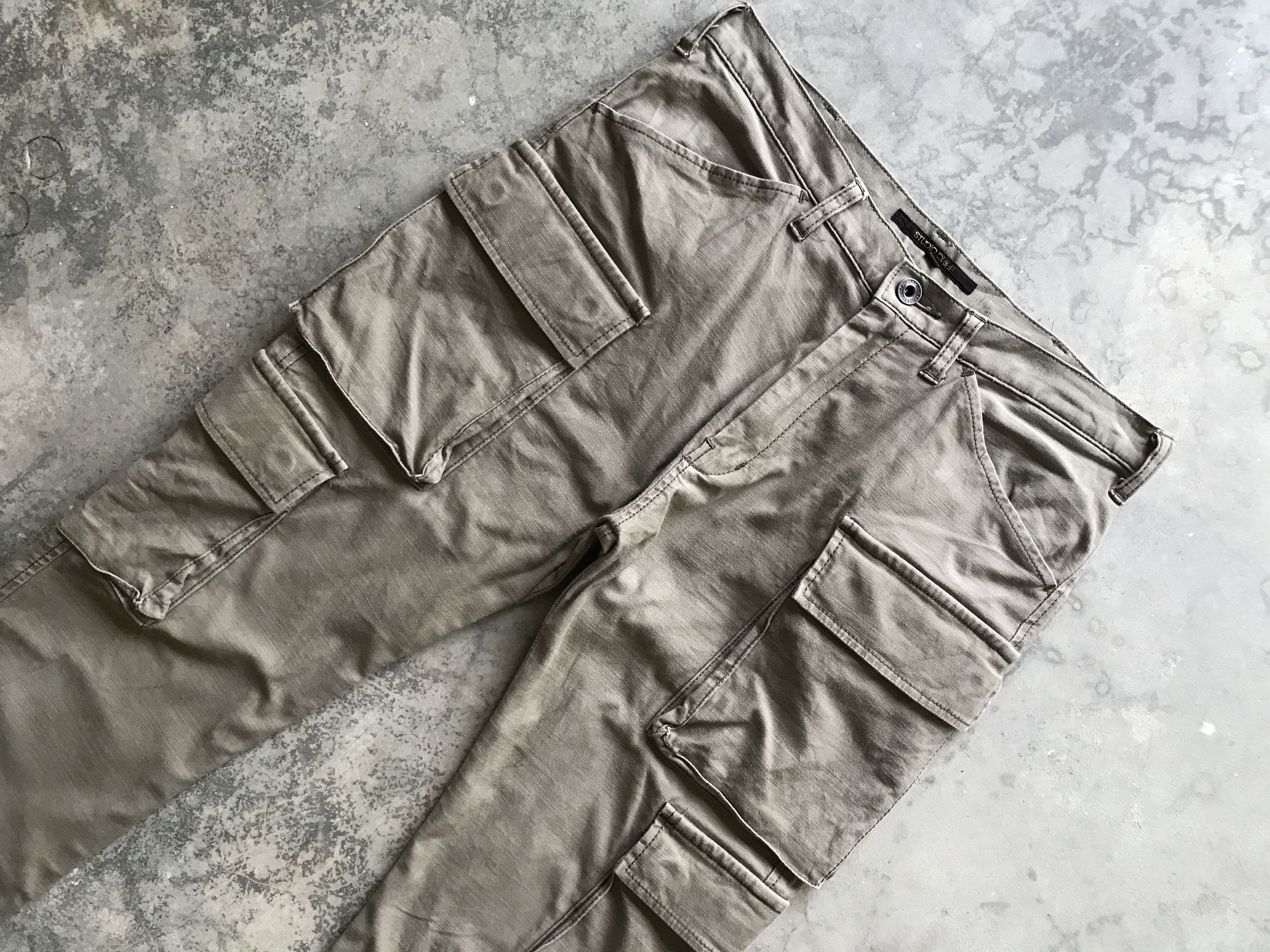 Japanese Brand CP70 STUDIO ORIBE Japan 8 Pockets Parachute Pant Size US 30 / EU 46 - 2 Thumbnail
