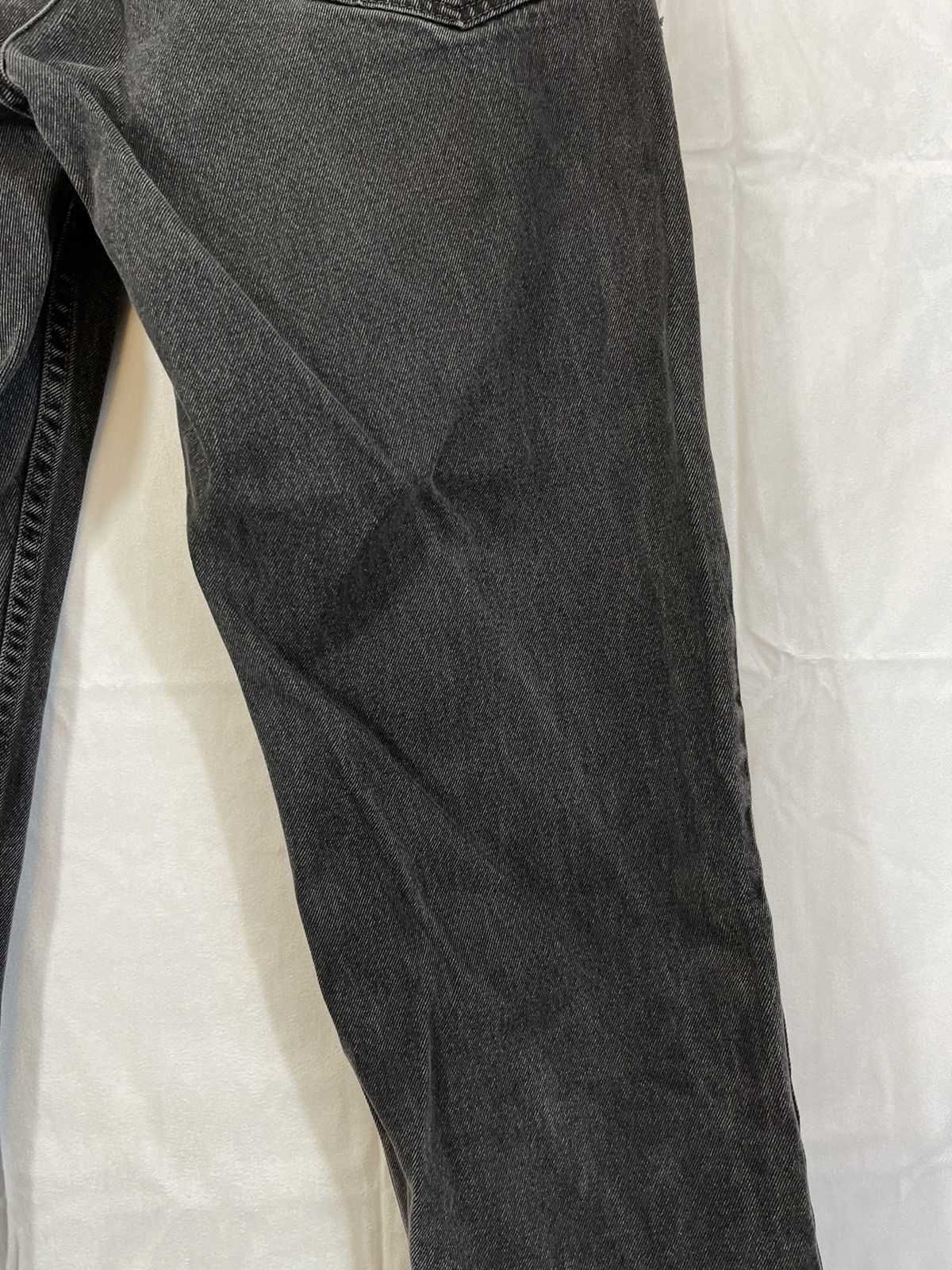 Levi's Vintage Levi 550 Black Faded Distressed Jeans Size US 38 / EU 54 - 17 Thumbnail