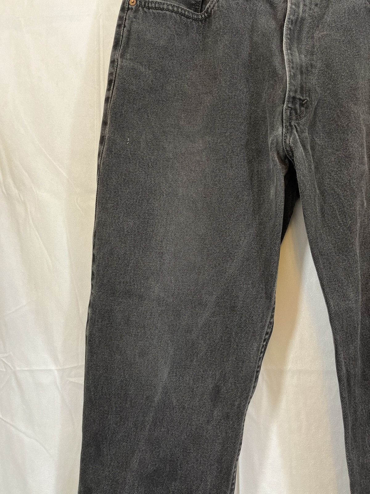 Levi's Vintage Levi 550 Black Faded Distressed Jeans Size US 38 / EU 54 - 10 Thumbnail