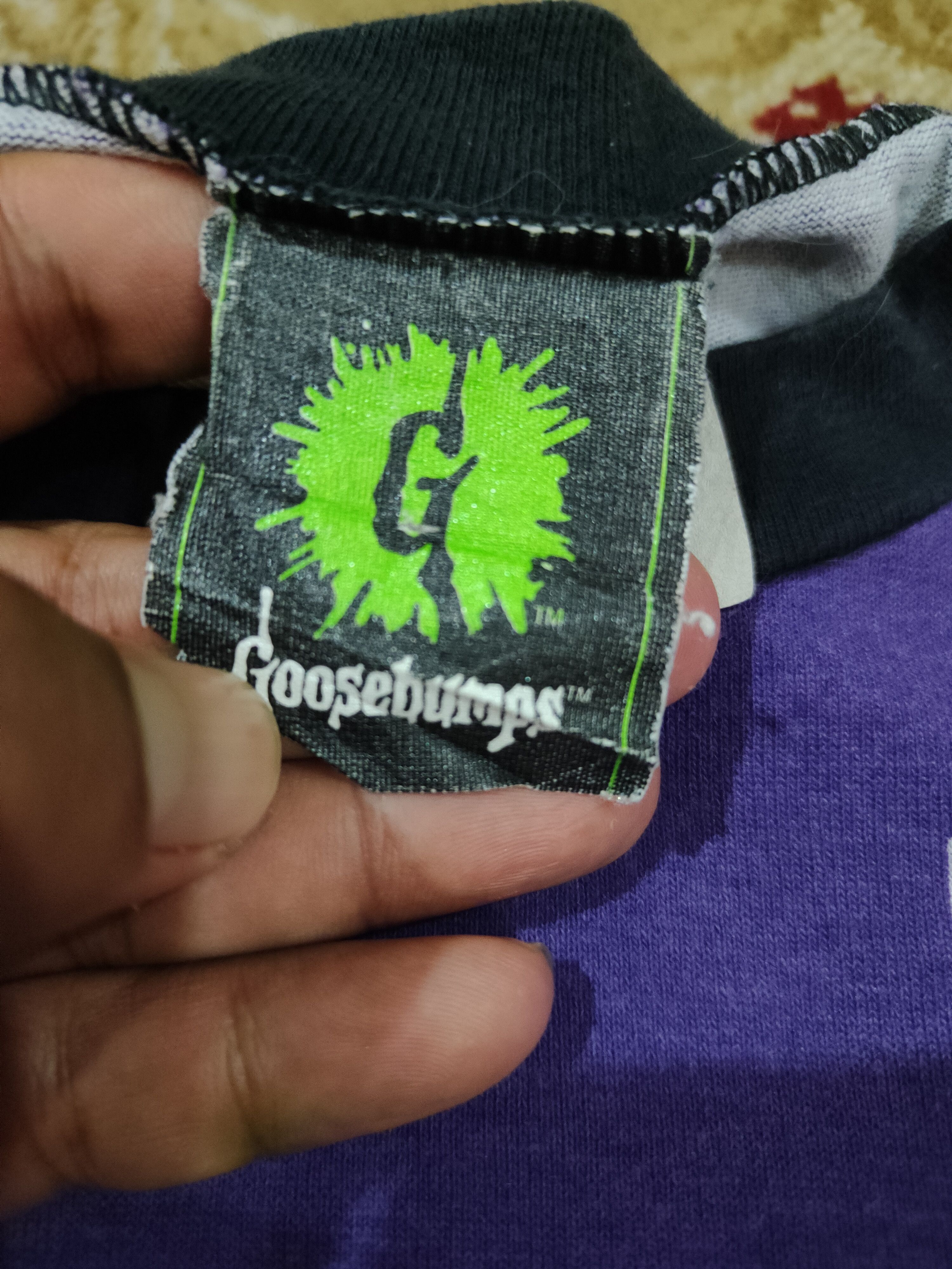 Vintage Vintage 90's Goosebumps Shirt Size US S / EU 44-46 / 1 - 6 Thumbnail