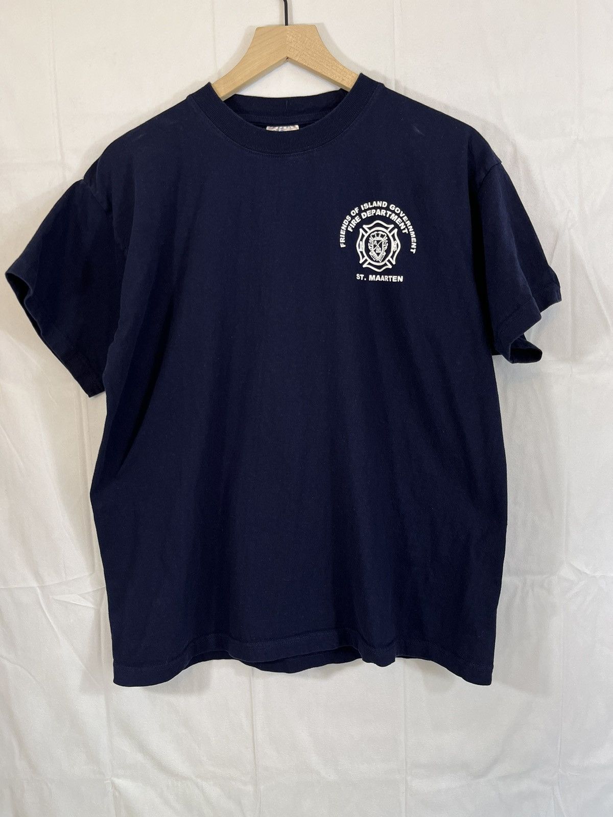 Vintage Vintage St Maarten Island Distressed Tee Size US L / EU 52-54 / 3 - 3 Thumbnail