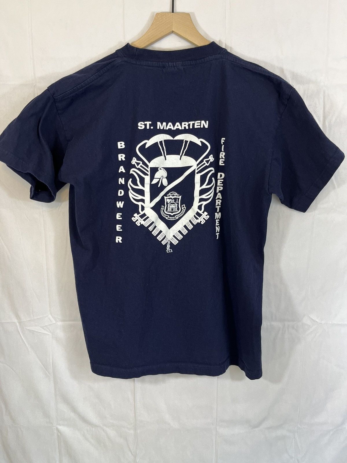 Vintage Vintage St Maarten Island Distressed Tee Size US L / EU 52-54 / 3 - 7 Thumbnail
