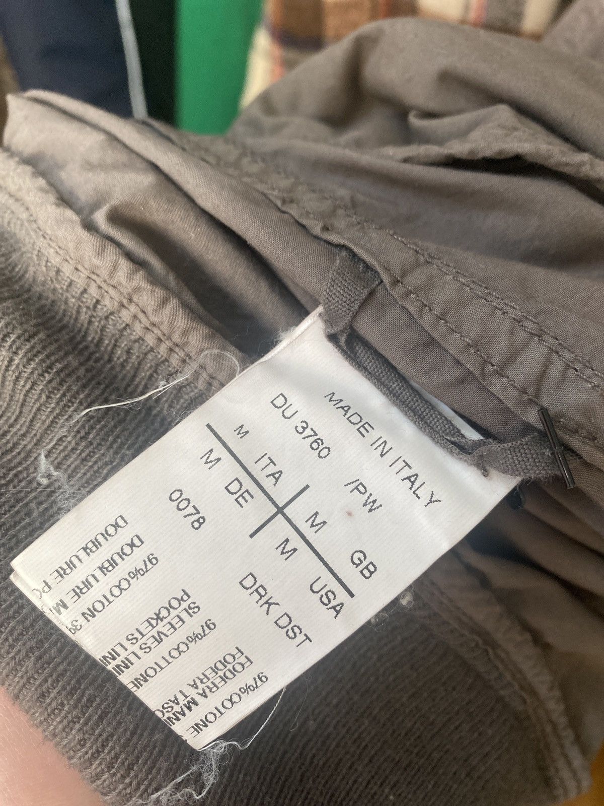 Rick Owens Drkshdw Waxed Bomber Size US M / EU 48-50 / 2 - 2 Thumbnail