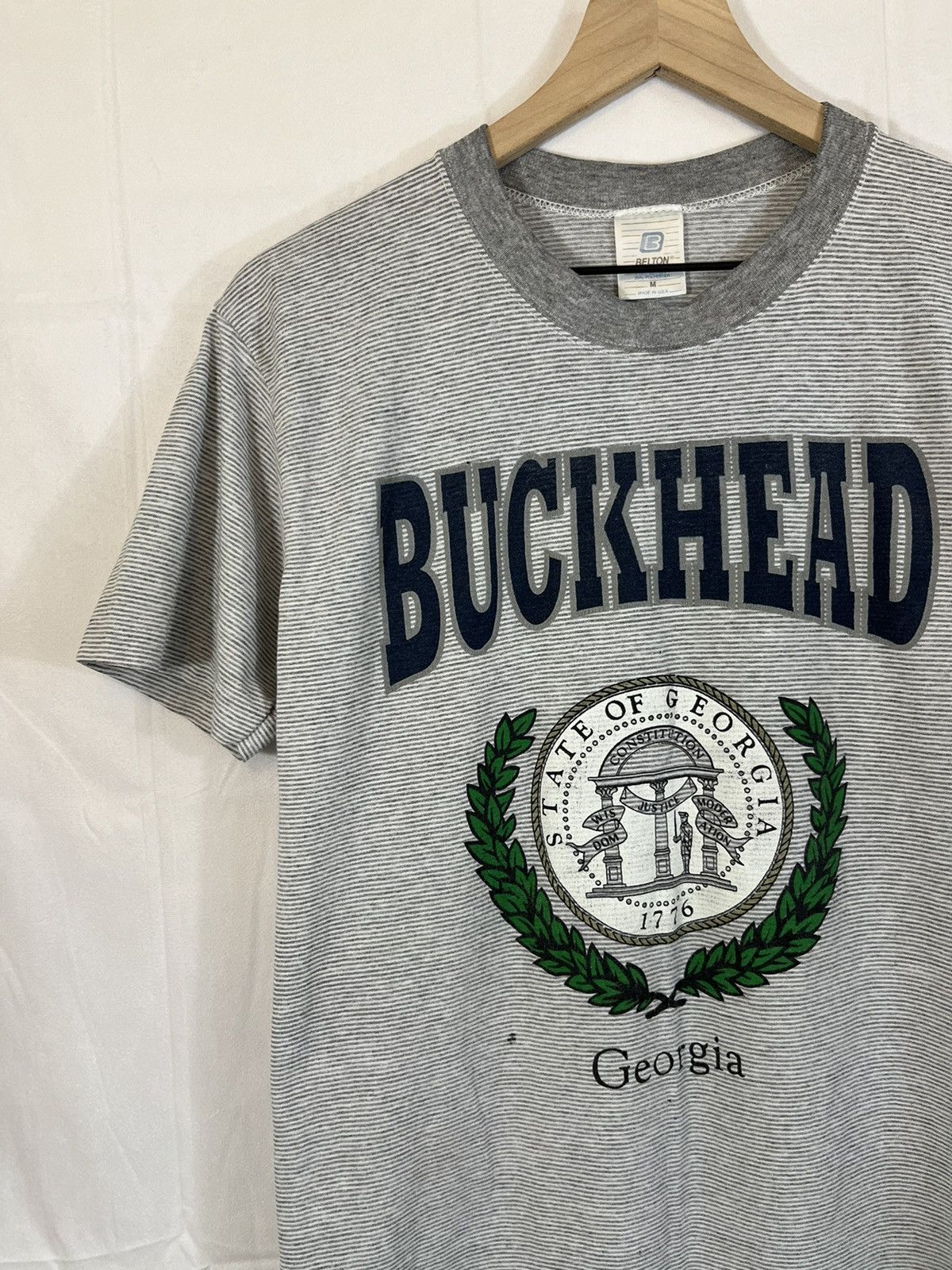 Vintage Vintage Buckhead Georgia Single Stitch Distressed Tee Size US M / EU 48-50 / 2 - 4 Thumbnail