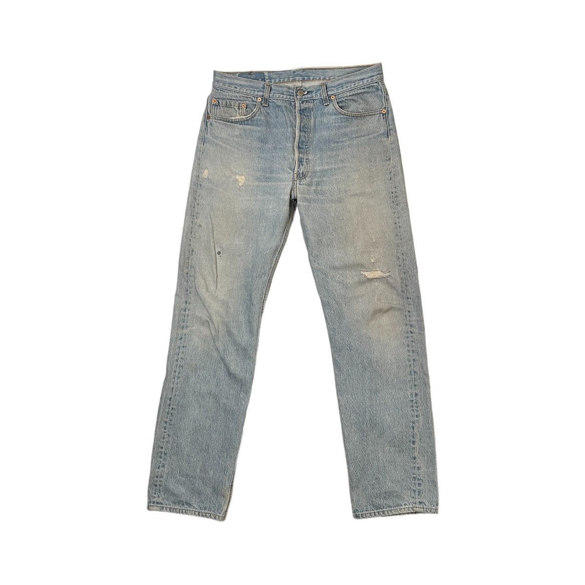 Made in Usa Levi's 501 Light Wash (36x36) Jeans