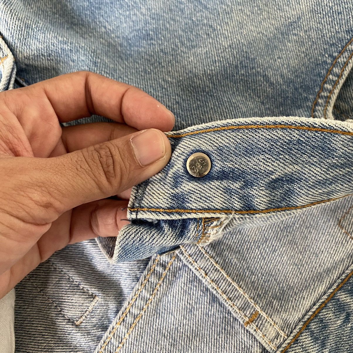 Levi's VTG Early 90’s Levi's 501 Faded Blue Denim Jeans Size US 28 / EU 44 - 10 Thumbnail