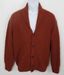Suitsupply Rust Shawl Cardigan Size US L / EU 52-54 / 3 - 1 Thumbnail