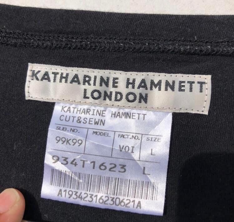 Katharine Hamnett London 🔥Accept Binding Offer🔥 Katharine Hamnett London Longsleeve Size US S / EU 44-46 / 1 - 9 Thumbnail