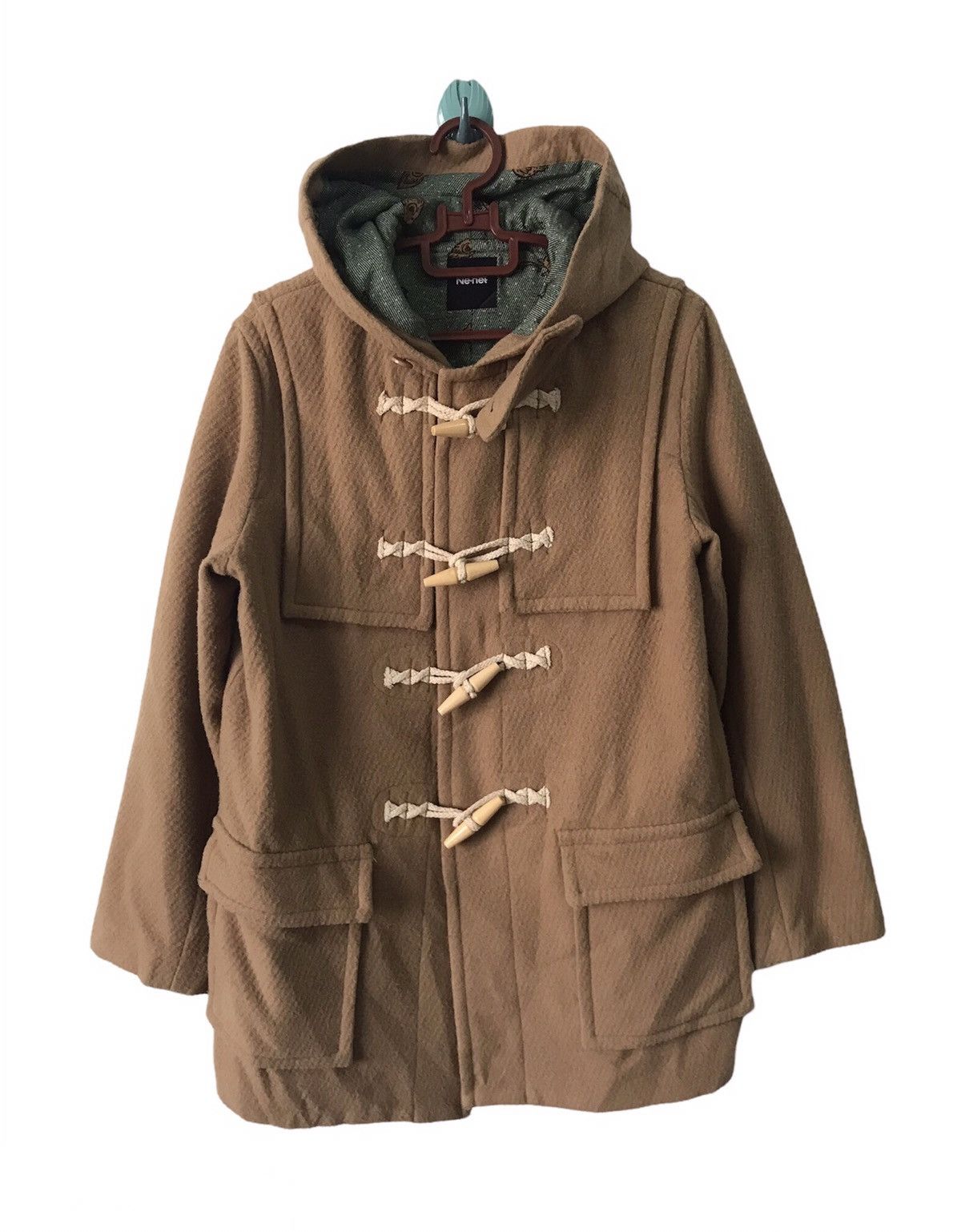 Ne-Net 💥Steals💥Ne-Net Issey Miyake Duffle Coat With Hooded Size US L / EU 52-54 / 3 - 1 Thumbnail