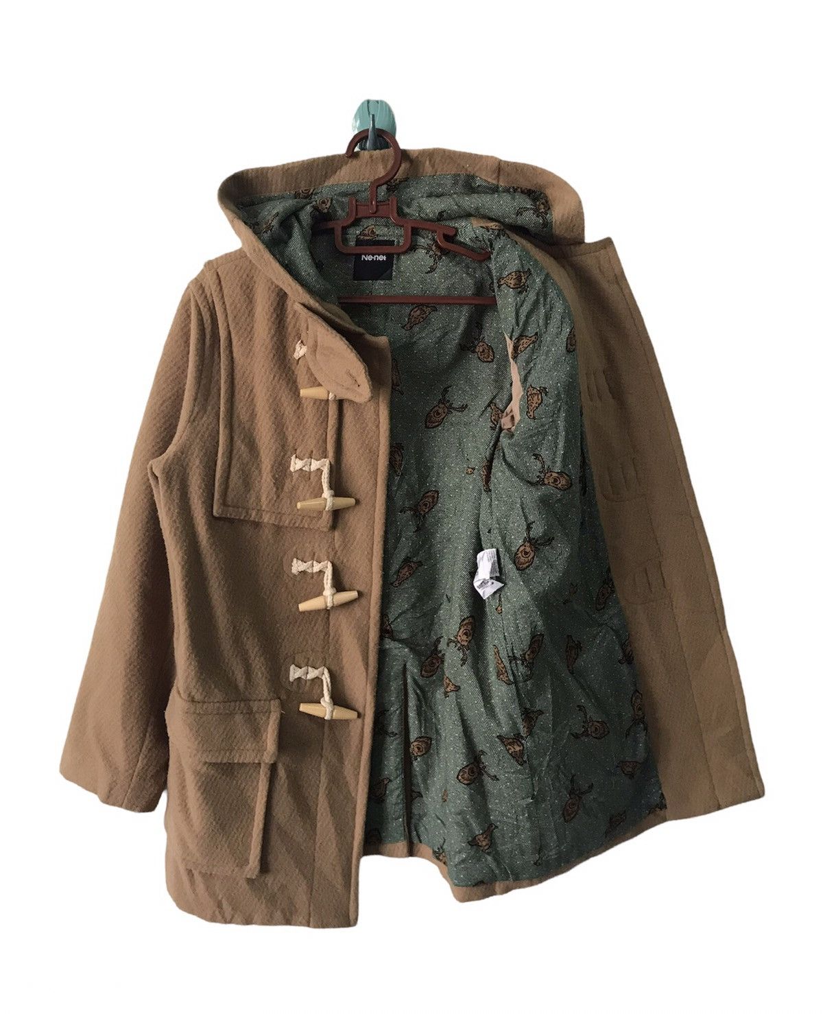 Ne-Net 💥Steals💥Ne-Net Issey Miyake Duffle Coat With Hooded Size US L / EU 52-54 / 3 - 2 Thumbnail